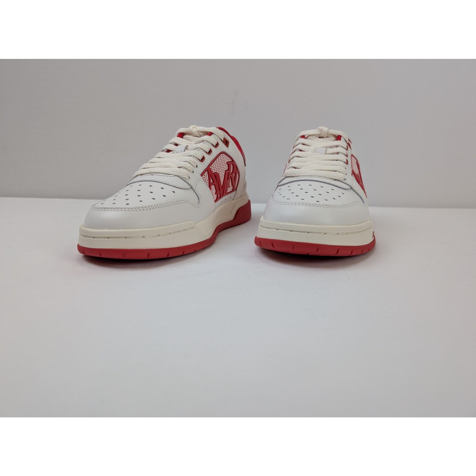 Amiri o1rshd1 Classic Low top Sneakers in White/Red Size US 8 / EU 41 - 7 Thumbnail