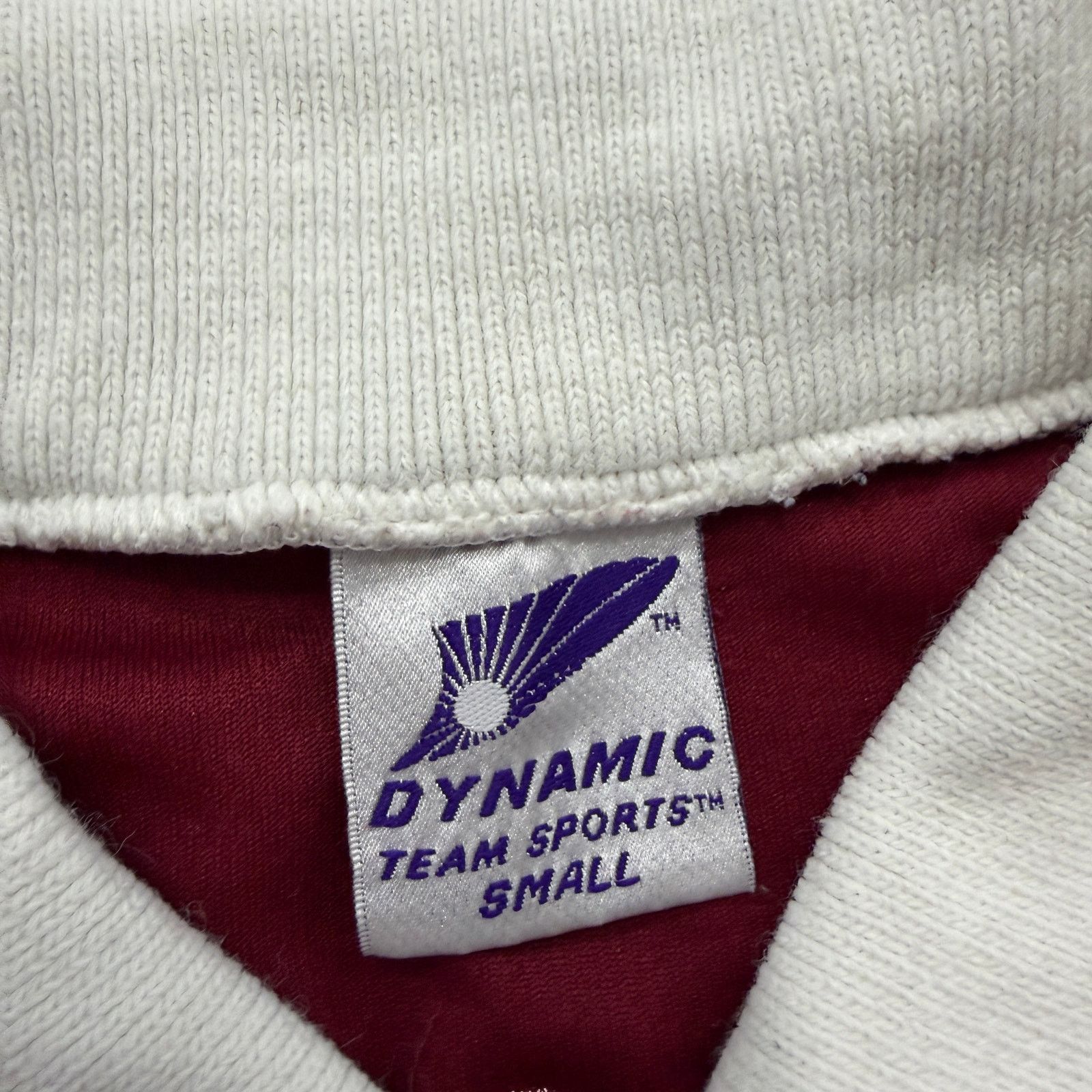 Vintage Vintage Dynamic Soccer Collared Jersey Small Red 90s Futbol Size US S / EU 44-46 / 1 - 4 Thumbnail