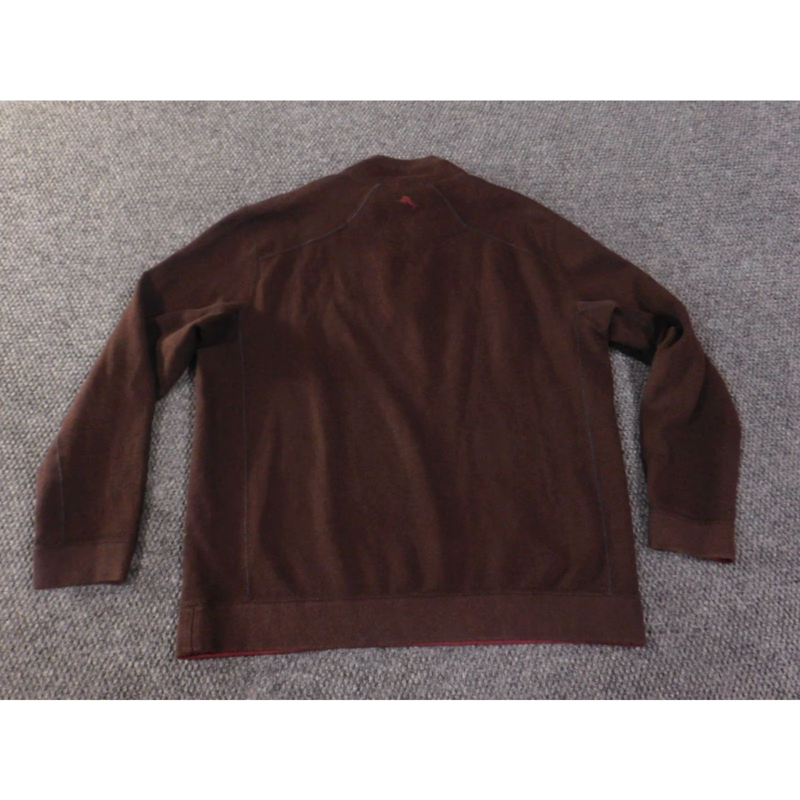 Tommy Bahama Tommy Bahama Reversible Sweater XL Brown Mens Stretch Logo Pullover Size US XL / EU 56 / 4 - 7 Thumbnail