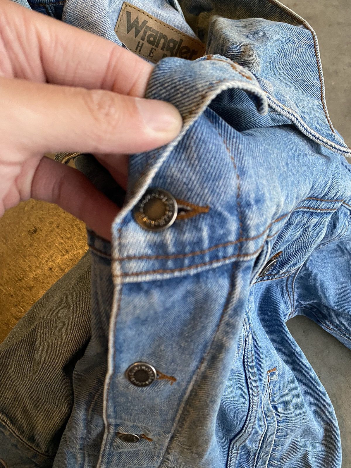 Vintage × Wrangler Vintage Wrangler Denim Jacket Size US XL / EU 56 / 4 - 5 Thumbnail