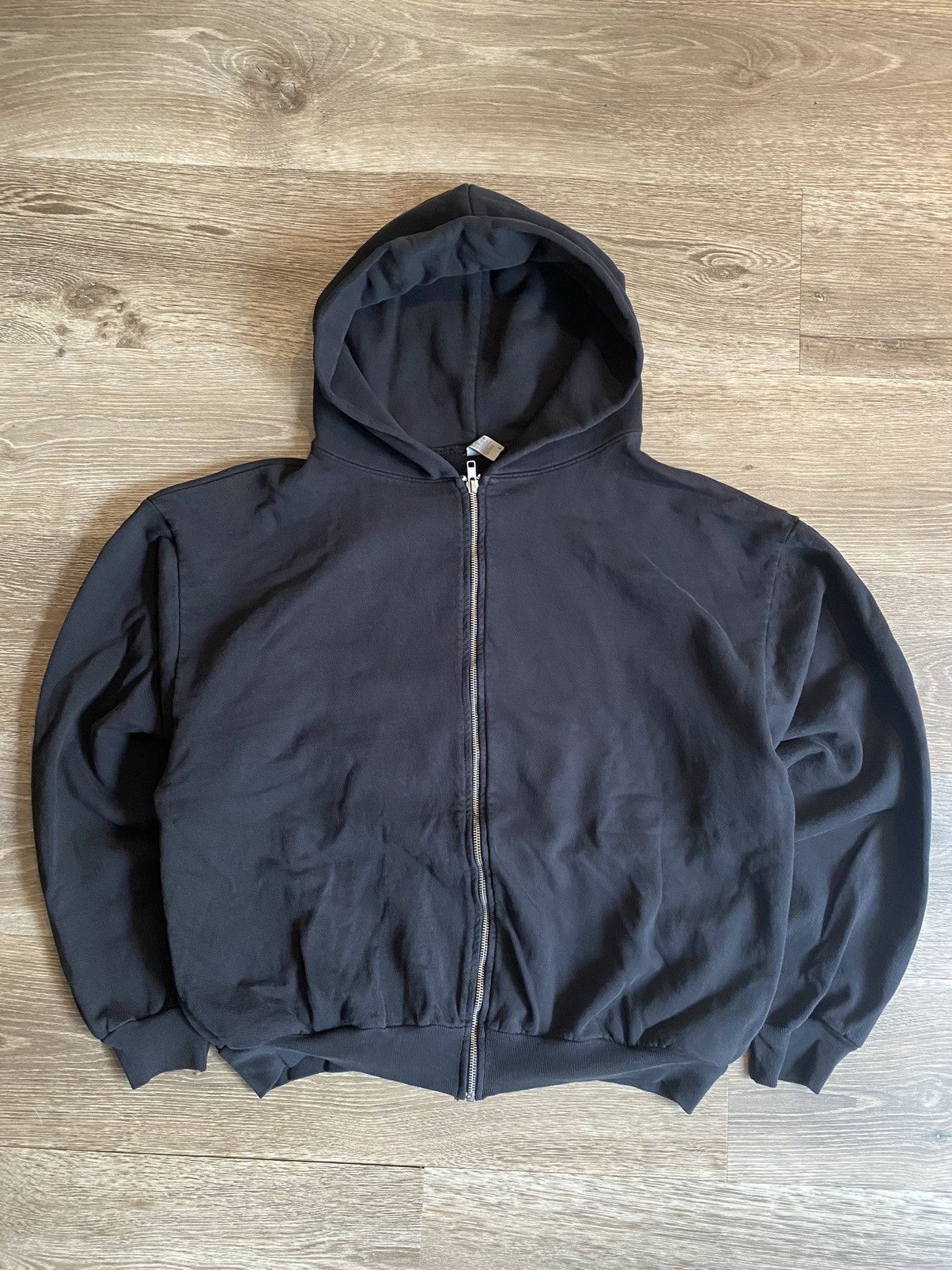 Pre-owned Kanye West X Los Angeles Apparel Sample La Apparel 14 oz Garment Dyed Hoodie