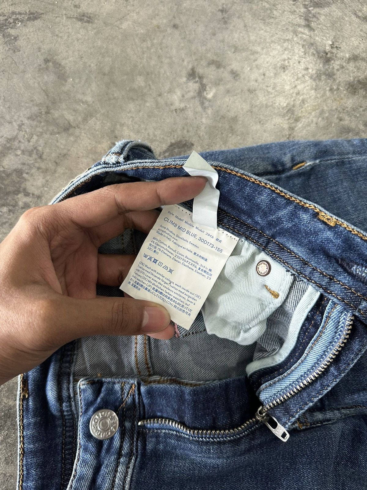 Acne Studios Acne Studios Made In Italy Skinny Jeans Size 25" / US 0 / IT 36 - 6 Thumbnail