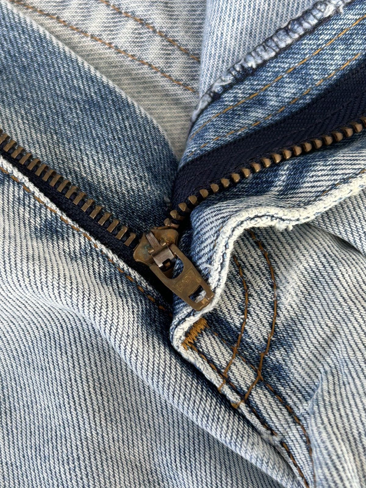 Levi's Levis Japan 501 Ripped Vintage Denim Size US 31 - 10 Thumbnail