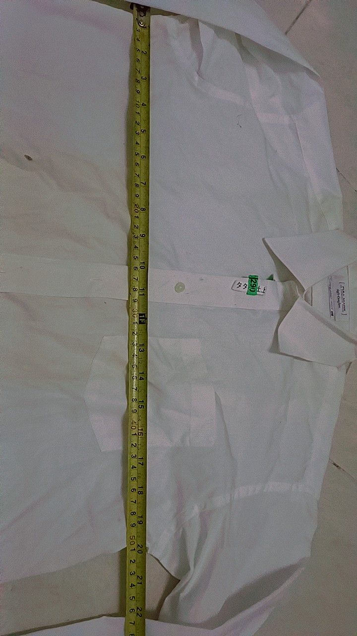 Other Full Mark White Long Sleeve Shirt Size US L / EU 52-54 / 3 - 5 Thumbnail