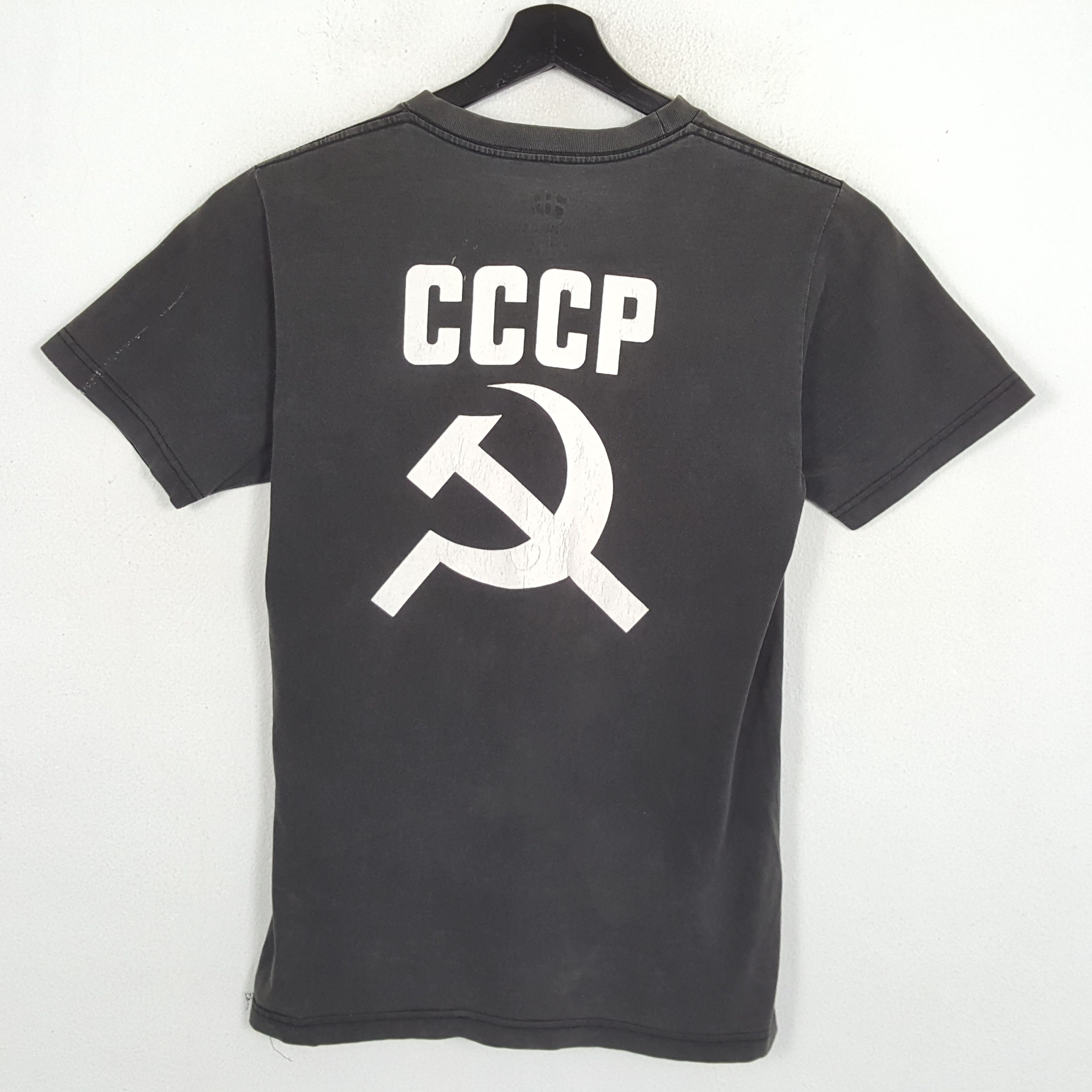CCCP Big Logo Design Tshirt