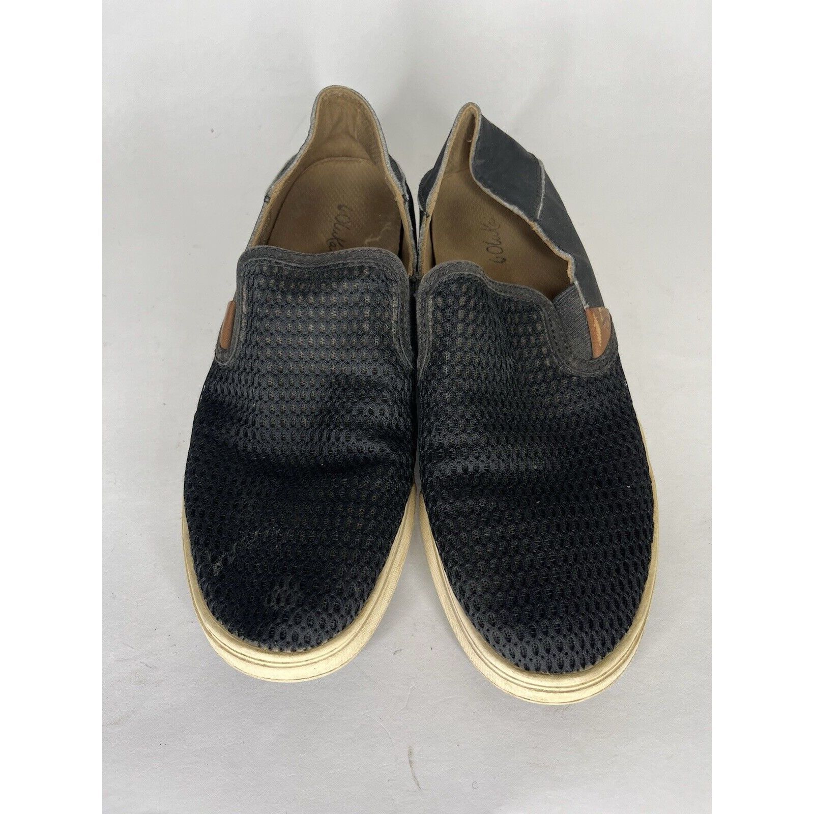 Olukai Olukai Black Mesh Synthetic Slip On Casual Shoes Women Sz 7. Size US 7.5 / IT 37.5 - 2 Thumbnail