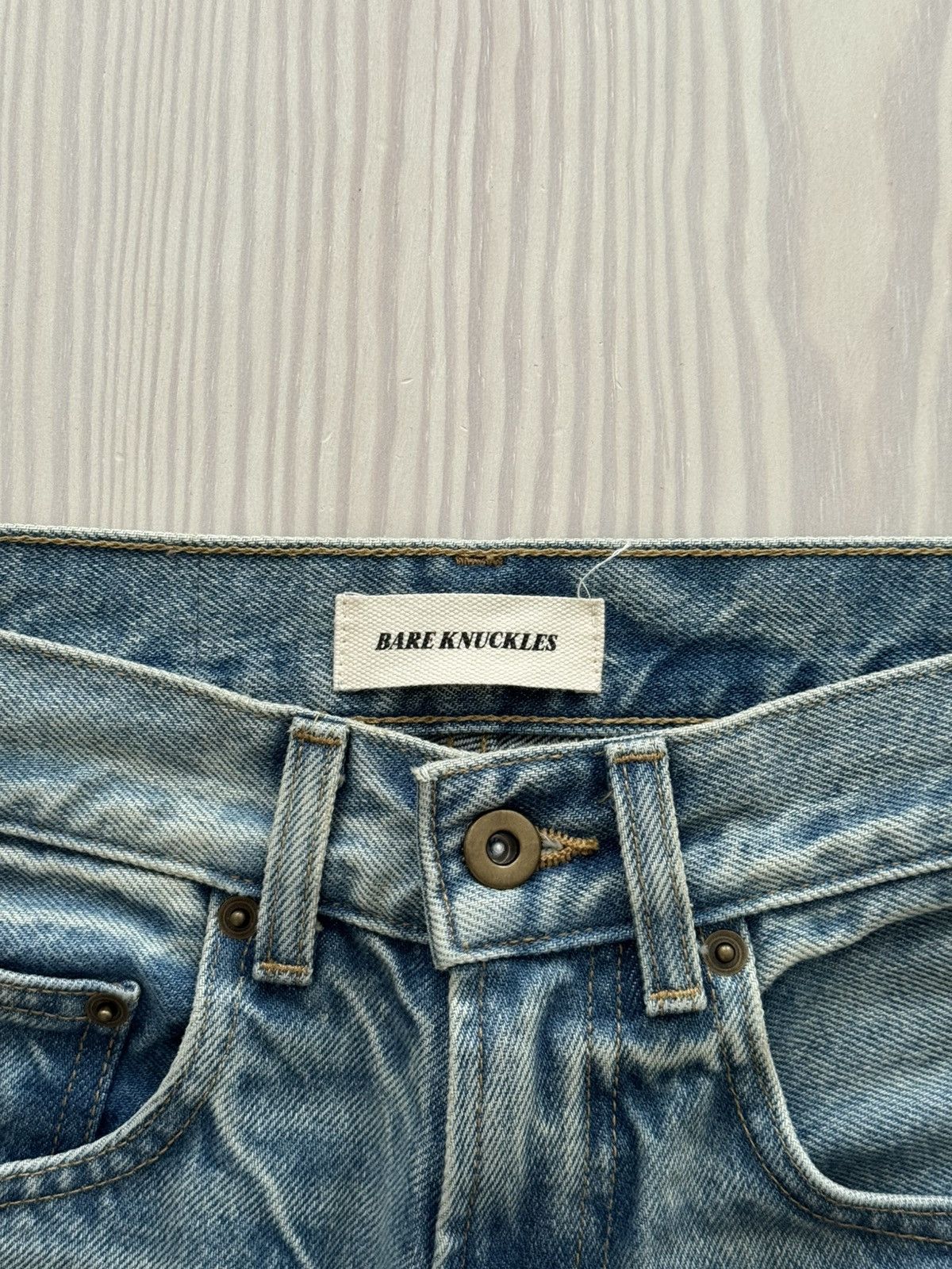 Bare Knuckles Bare Knuckles Serge Loose Bootcut Jeans Dark Indigo Size US 26 / EU 42 - 3 Thumbnail