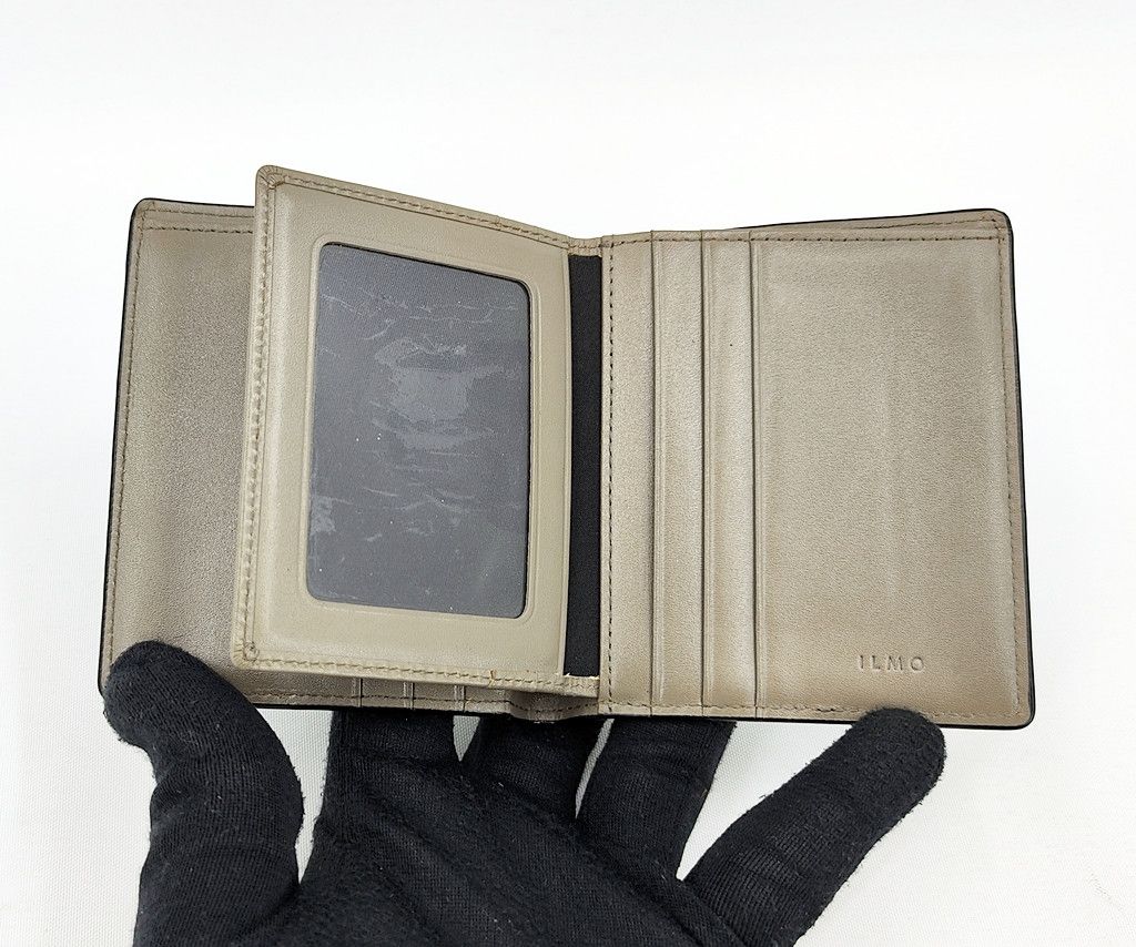 Leather ILMO full leather bi-fold two tone wallet Size ONE SIZE - 2 Thumbnail