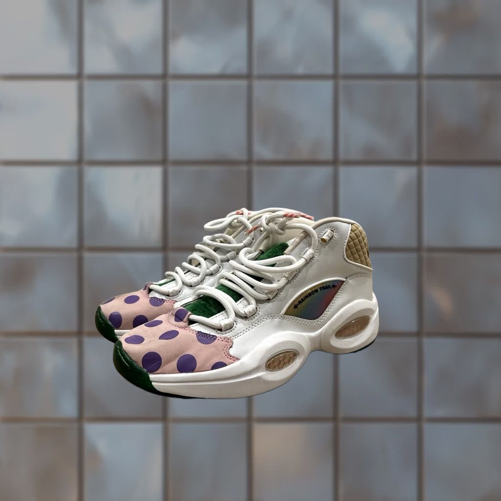 Reebok Reebok Question Mid x Hasbro Candy Land Men Basketball Shoe Size 10 Multicolor Nike-style Sneakers? Size US 9 / EU 42 - 1 Thumbnail