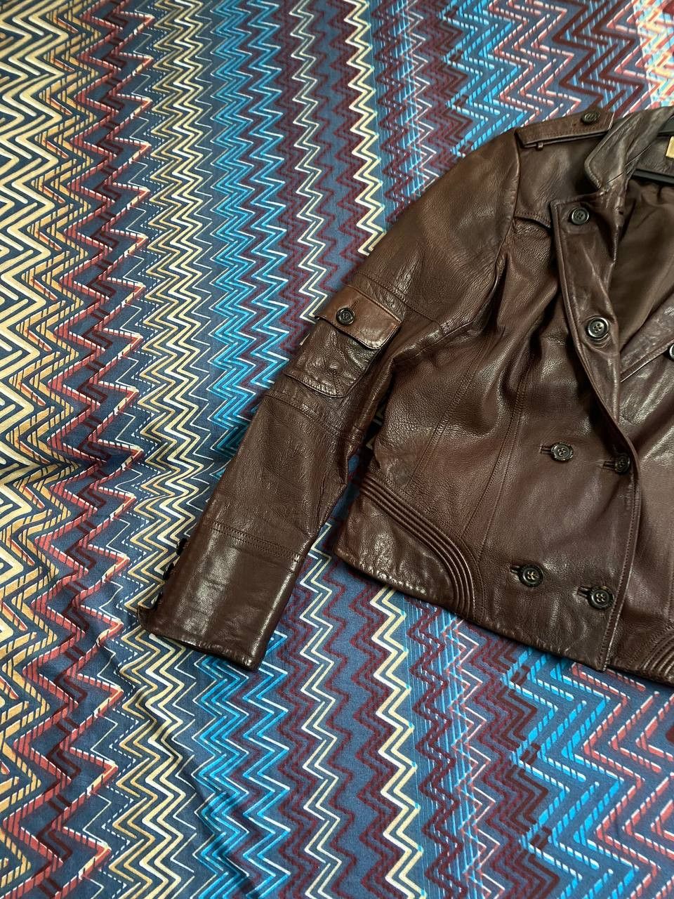 Vintage vintage brown jacket Karen Millen England Y2K Streetwear Size M / US 6-8 / IT 42-44 - 7 Thumbnail
