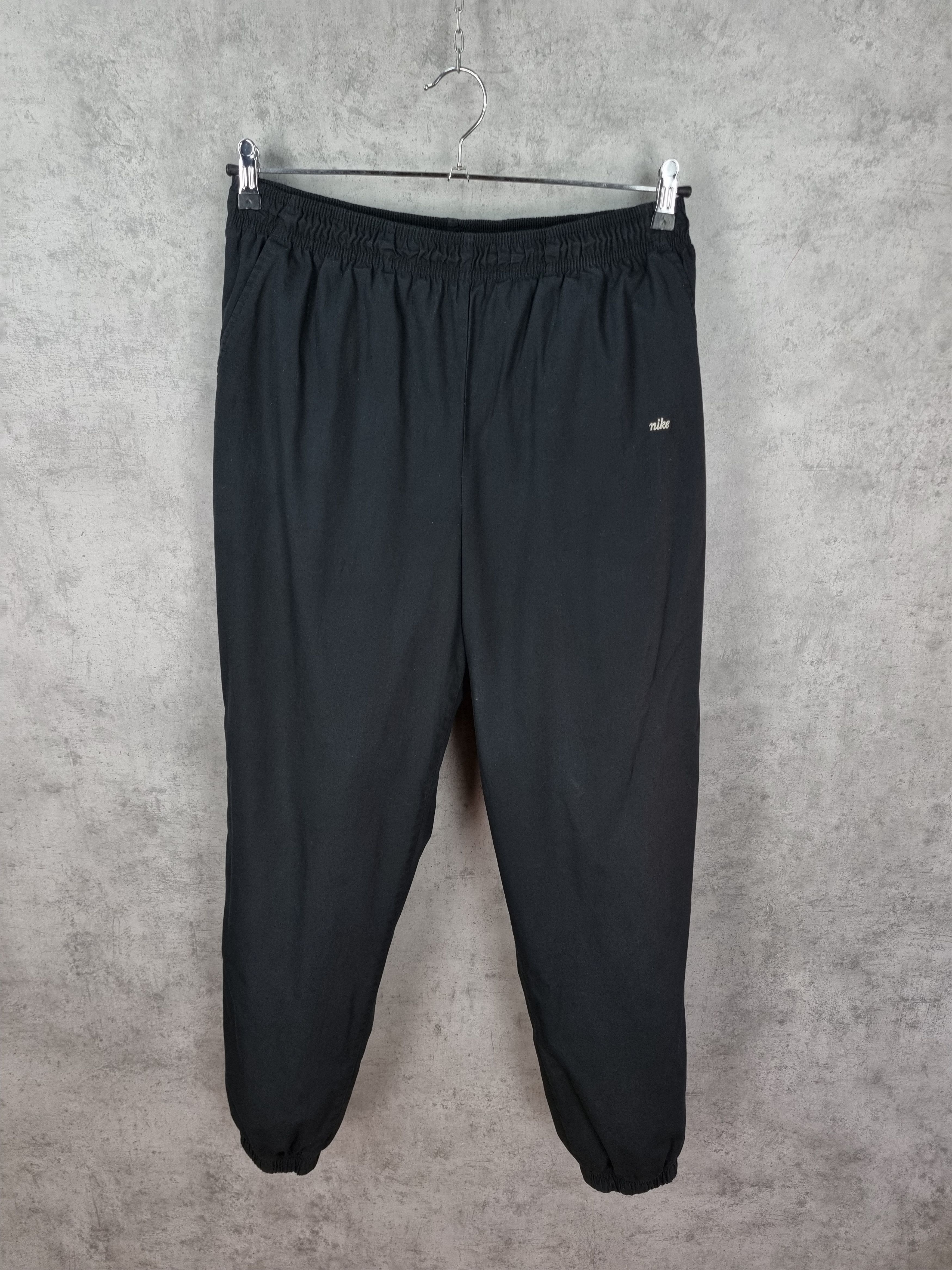 Nike × Vintage 90s Rare Nike Swoosh Nylon Sport Trousers Pants Size US 32 / EU 48 - 11 Thumbnail