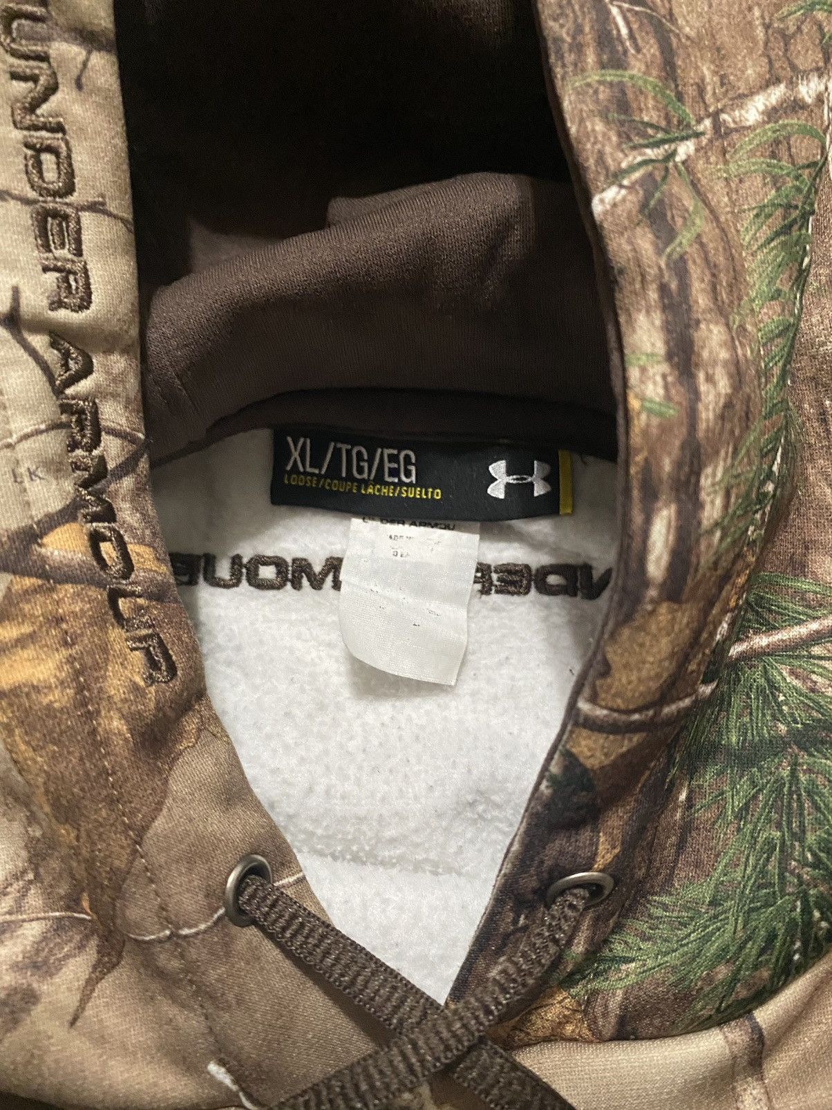 Under Armour Vintage Under Armour Realtree Camo Hoodie XL Size US XL / EU 56 / 4 - 4 Thumbnail
