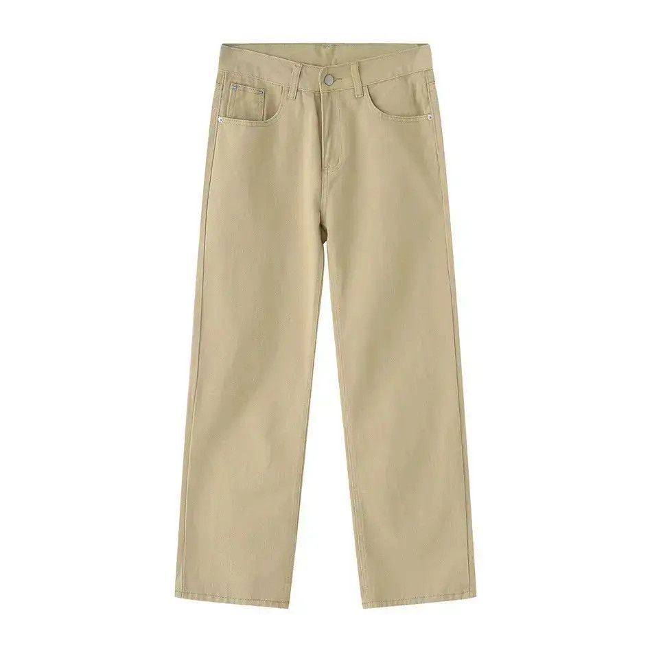 Japanese Brand Retro loose straight leg jeans Size US 32 / EU 48 - 4 Thumbnail