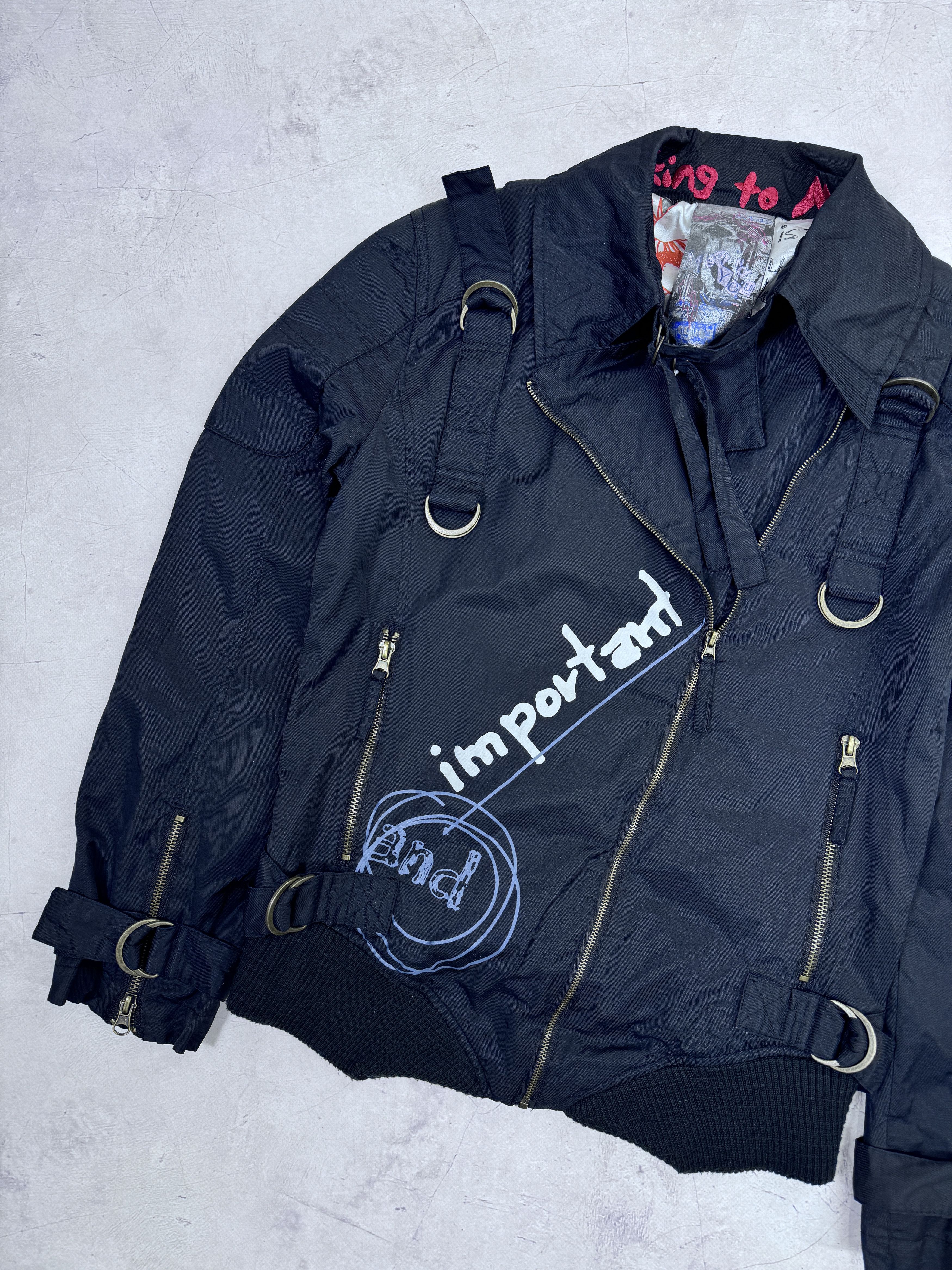 Designer × Desigual Desigual Bomber Jacket Avant Garde Style Womens / Ladies Size M / US 6-8 / IT 42-44 - 5 Thumbnail