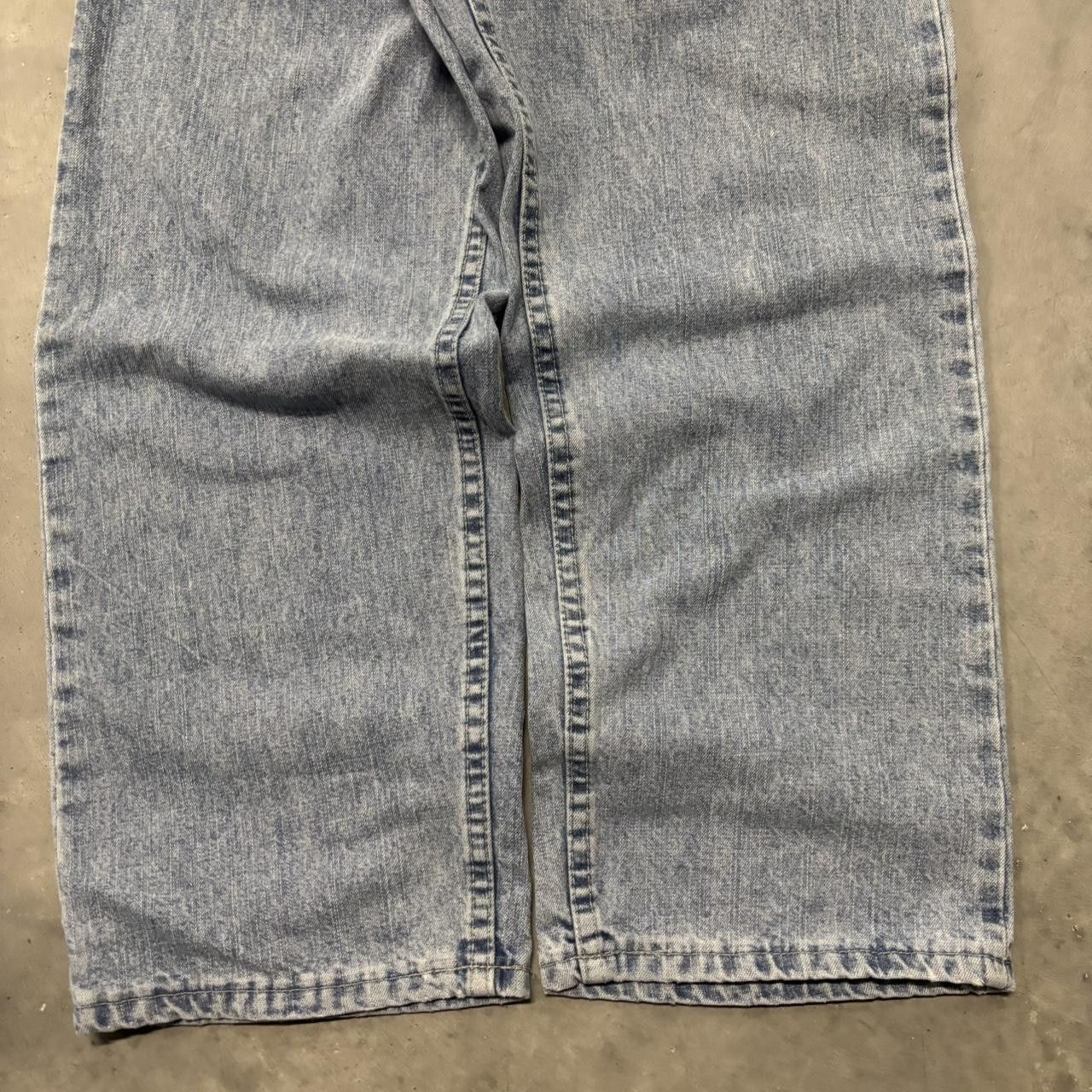Japanese Brand × Vintage Crazy Vintage Y2K/2000s Light Wash Essential Denim Jeans! Size US 34 / EU 50 - 6 Thumbnail
