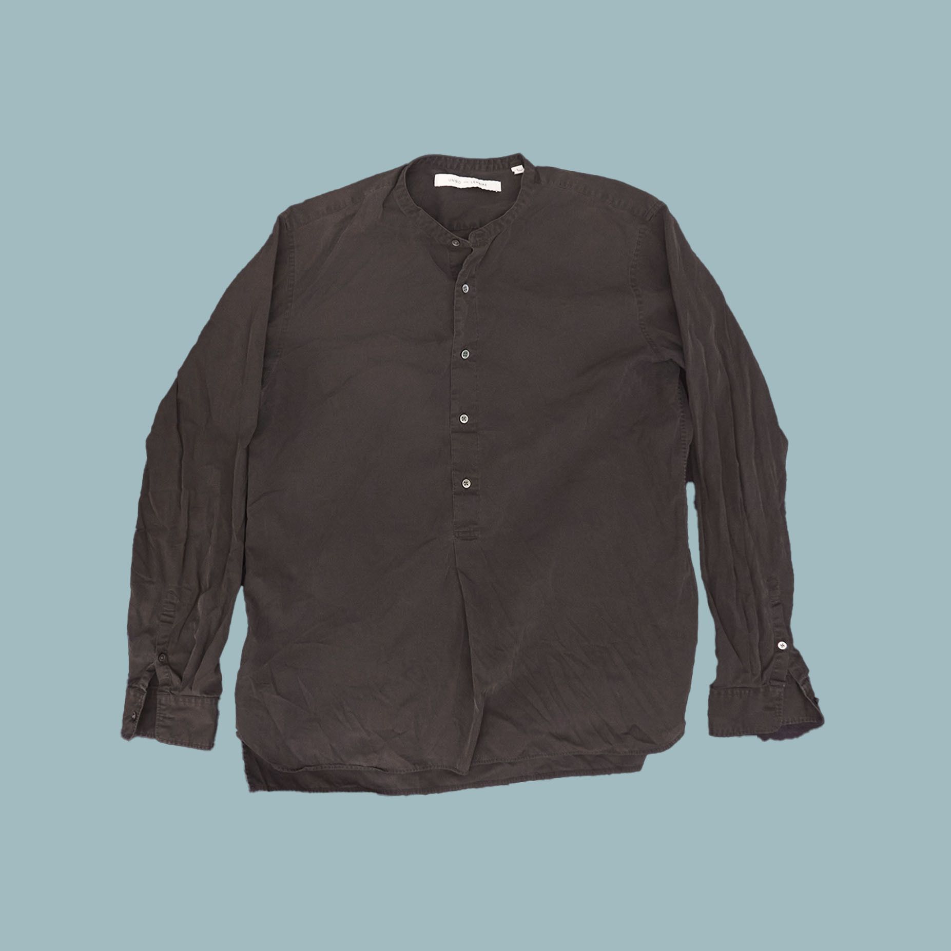 LEMAIRE x UNIQLO First Collection Band collar Shirt Green