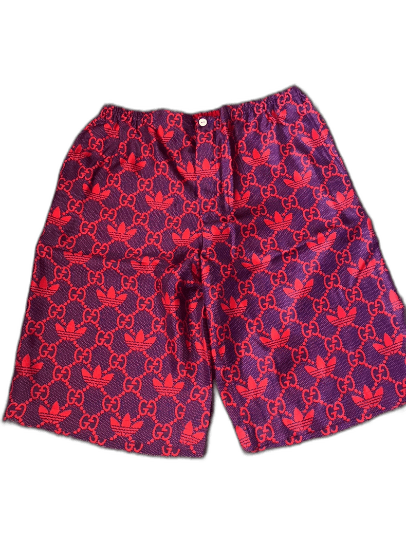 Gucci Gucci Adidas Collaboration Printed Shorts Size US 44 / EU 60 - 1 Thumbnail