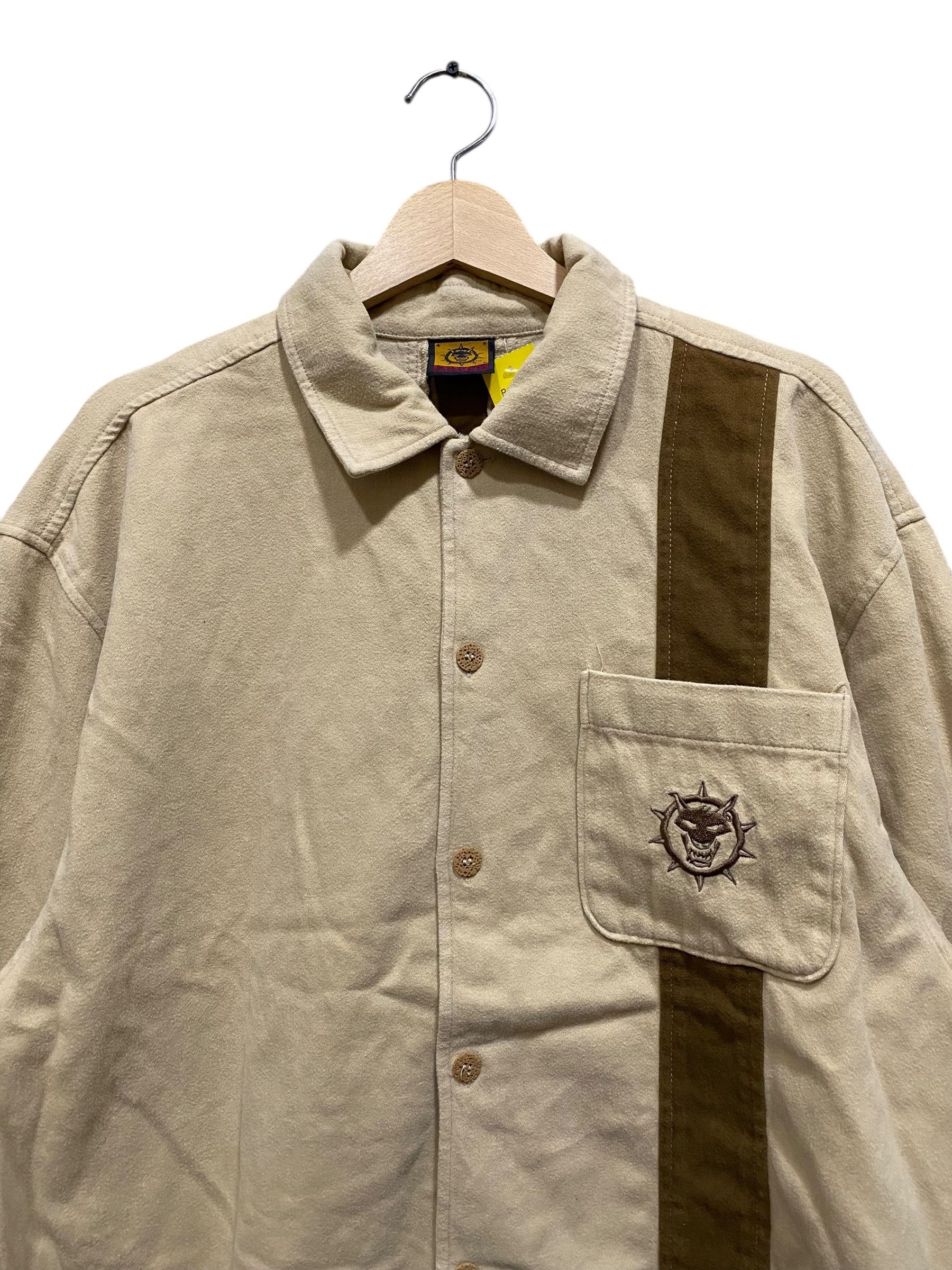 Other Vintage Cross Breed Streetwear Bones Long Shirt Size US L / EU 52-54 / 3 - 3 Thumbnail