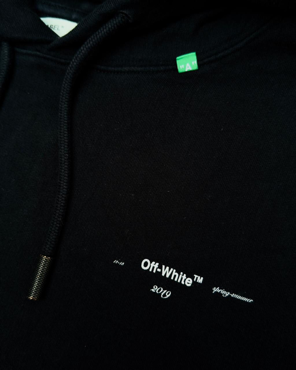 Off-White OFF-WHITE DIAG STENCIL HOODIE Size US L / EU 52-54 / 3 - 3 Thumbnail