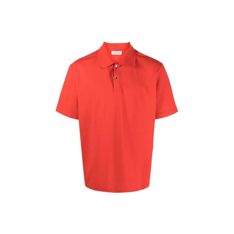 Lanvin o1y0225 Polo Shirt in Red Size US XS / EU 42 / 0 - 1 Thumbnail