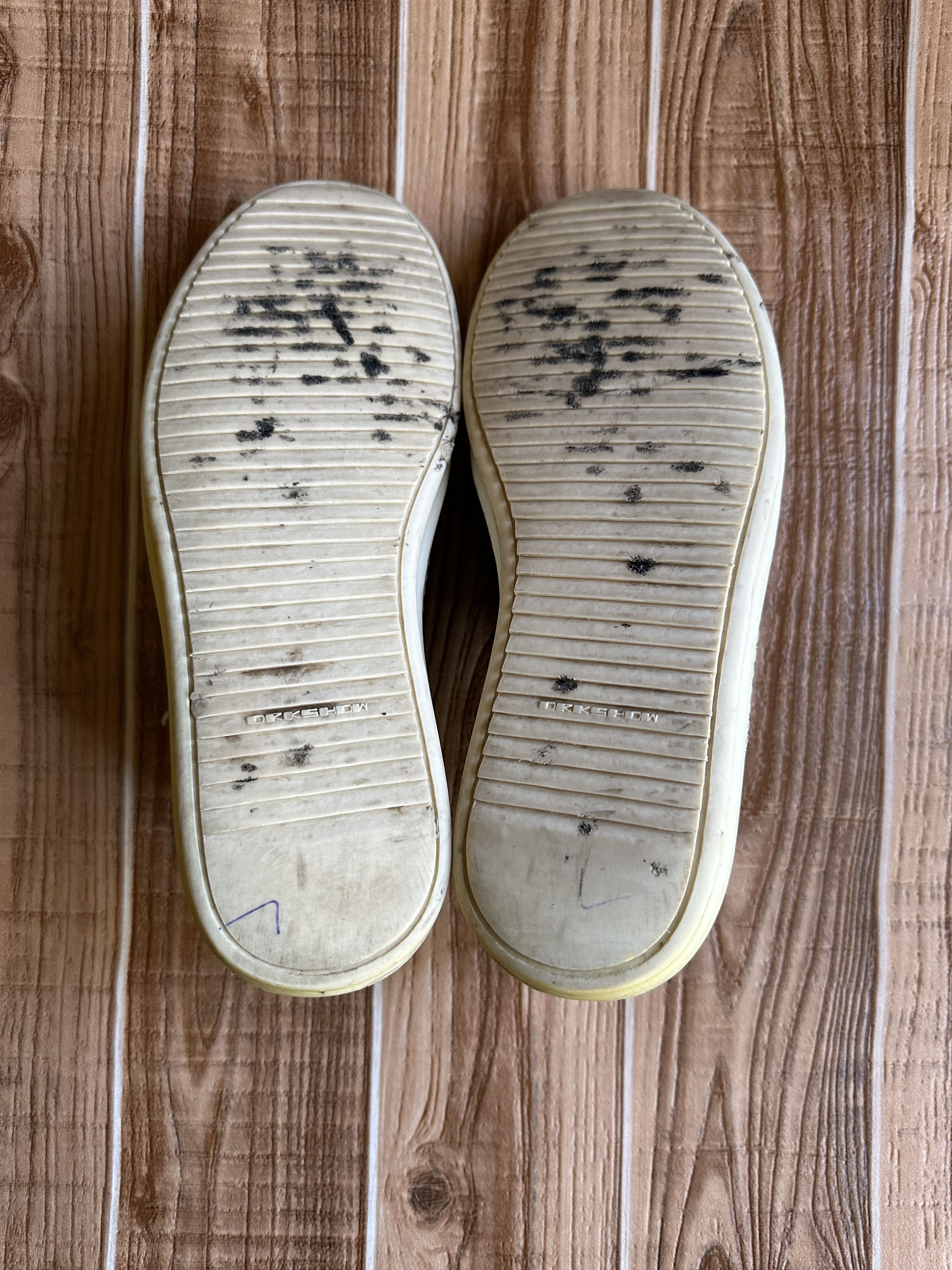 Rick Owens Rick Owens Drkshdw Slip on Boat SNeakers black Milk Size US 10 / EU 43 - 14 Thumbnail