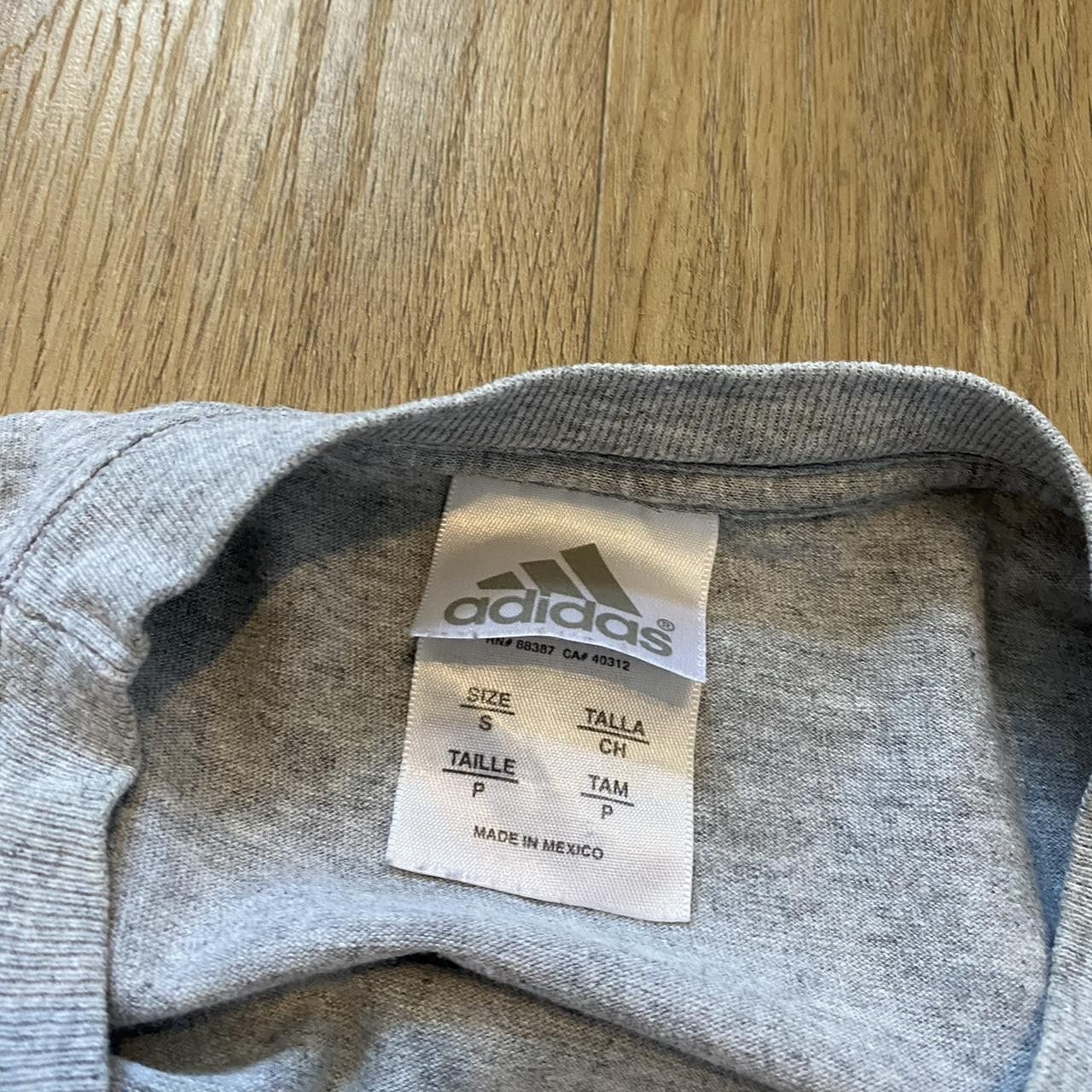 Adidas Adidas grey and burgundy Lions LMU Athletics tee Size US S / EU 44-46 / 1 - 5 Thumbnail