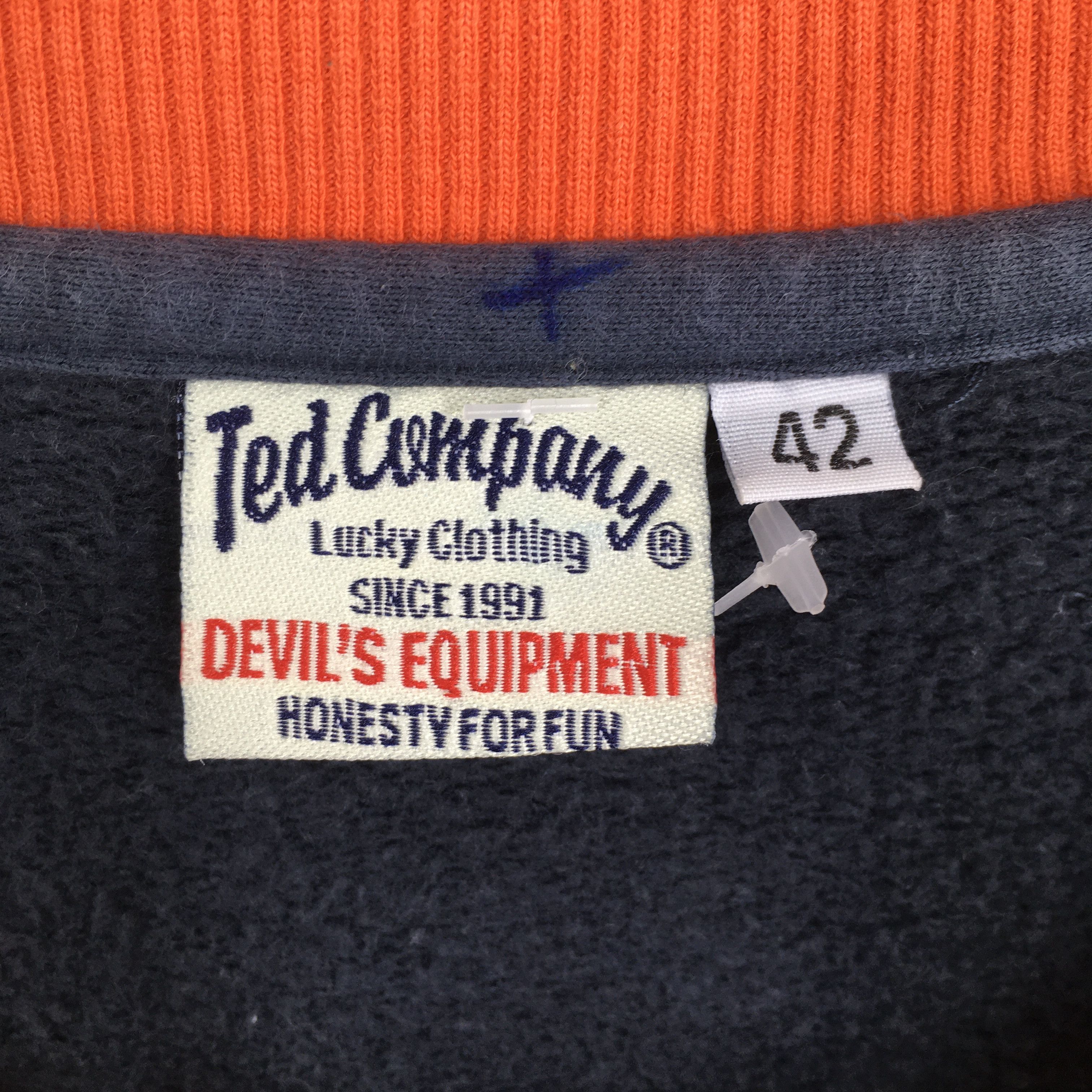 Vintage Vintage Ted Company California Blue Sweatshirt Medium Size US M / EU 48-50 / 2 - 6 Thumbnail