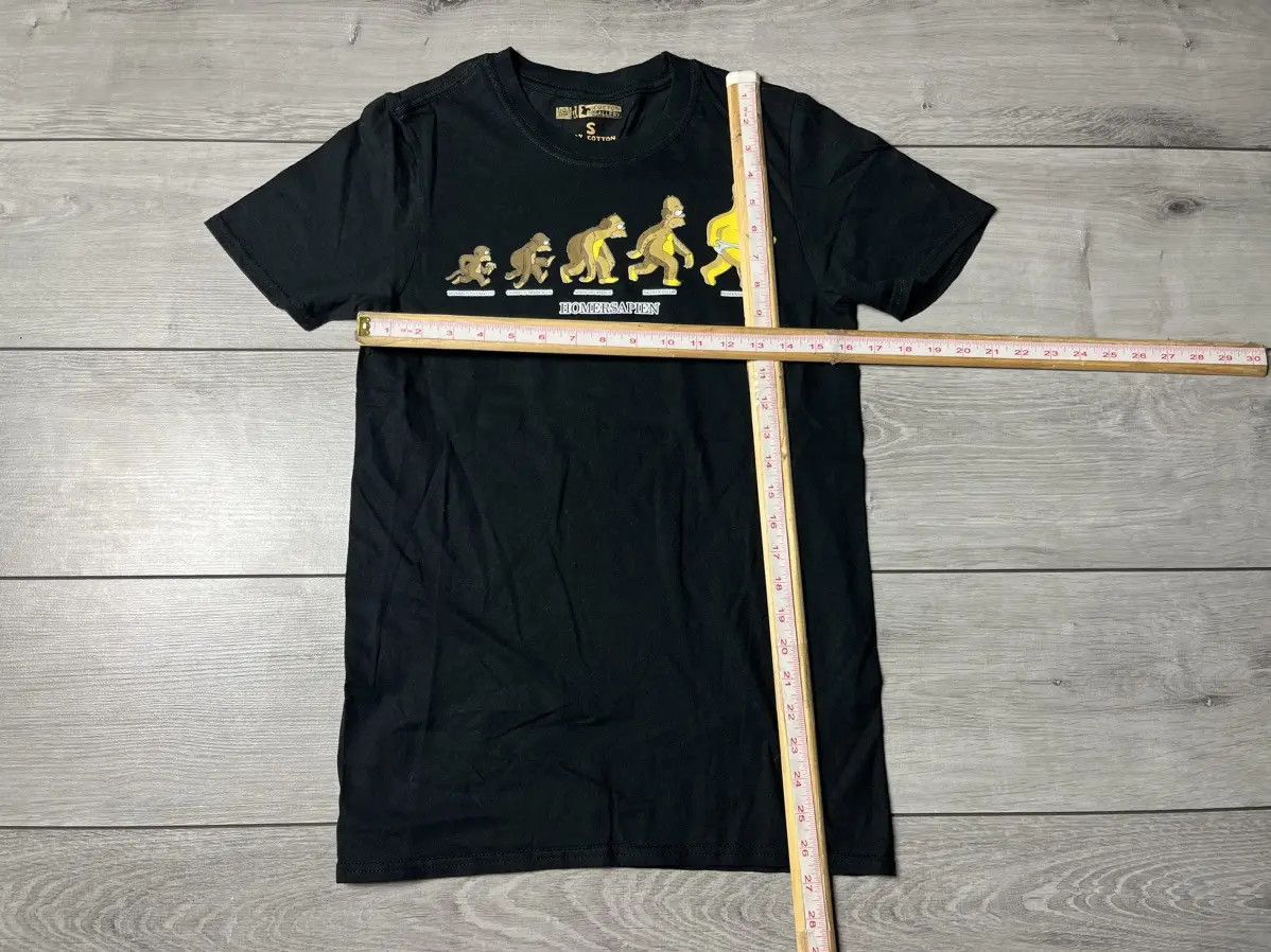 Band Tees The Simpsons Tshirt Homersapien evolution anima size Small Size US S / EU 44-46 / 1 - 5 Thumbnail