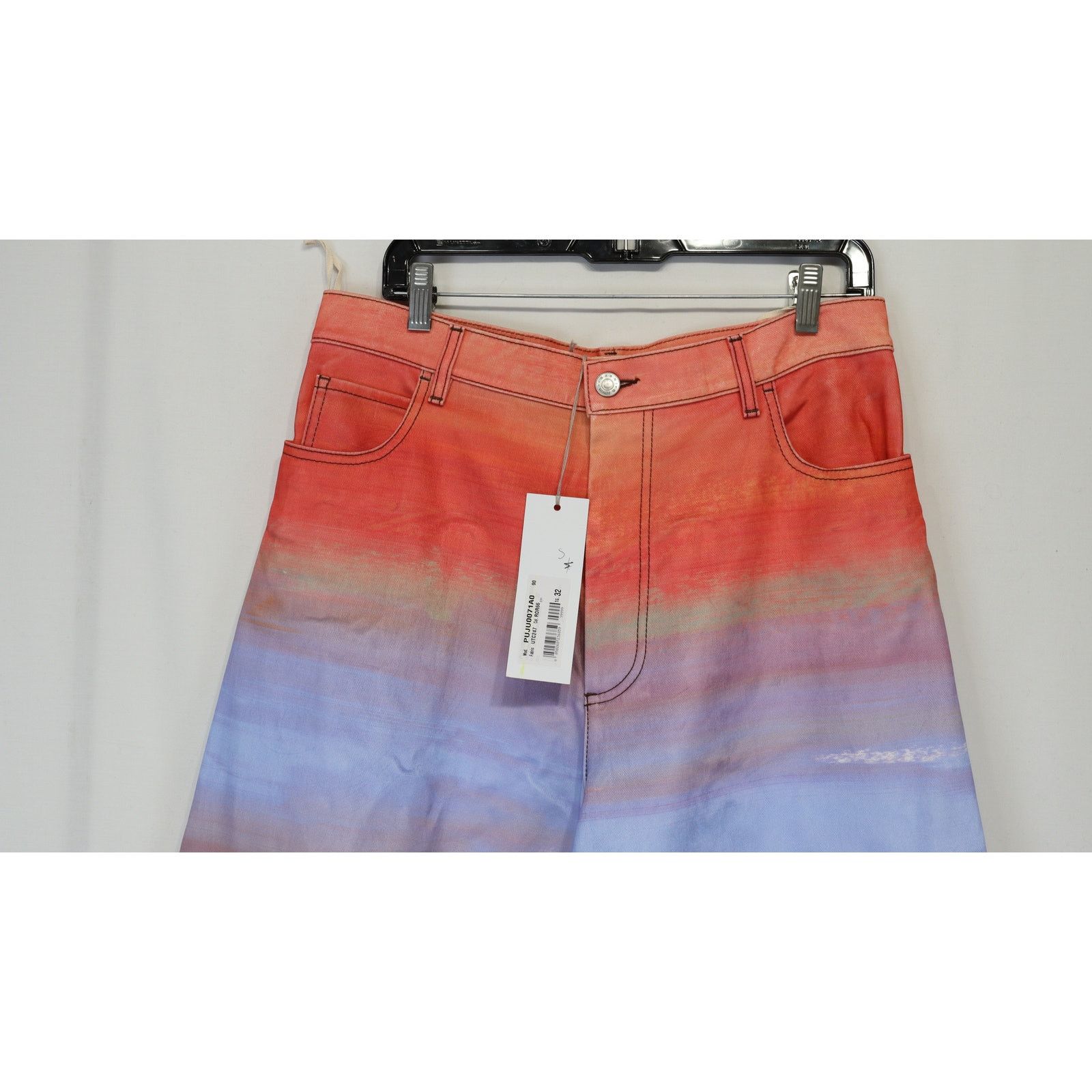 Marni o1rshd1 Size: 32 / Woven Pants Pantalone Uomo in Multicolor Size US 32 / EU 48 - 4 Thumbnail