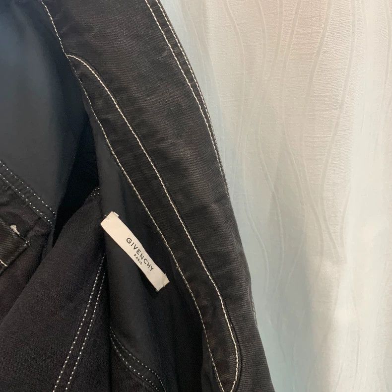 Givenchy Givenchy Five-Star Embroidered Denim Jacket Size US M / EU 48-50 / 2 - 8 Thumbnail