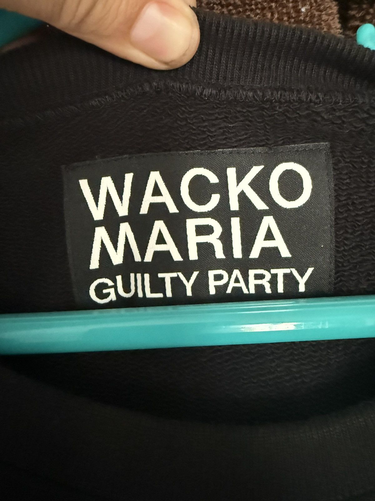 Wacko Maria Wacko Maria Old English Crewneck Size US XXL / EU 58 / 5 - 3 Thumbnail