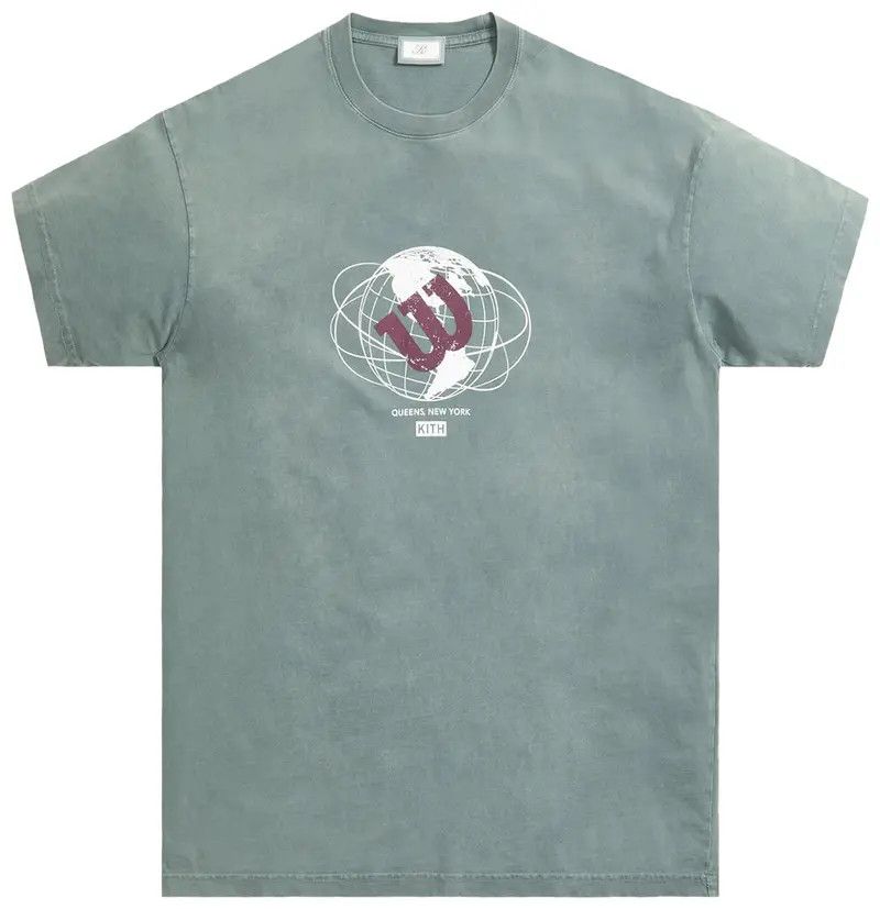 Kith Kith For Wilson Queens Vintage Tee 'Court Green' Size US XS / EU 42 / 0 - 1 Thumbnail