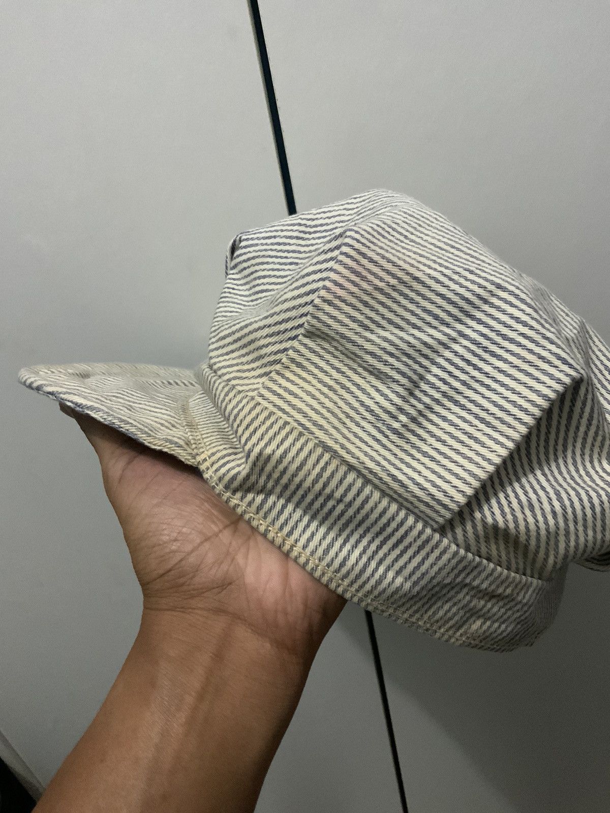Vintage Vintage Lupes Fade Hickory Stripe Hat Size ONE SIZE - 11 Thumbnail