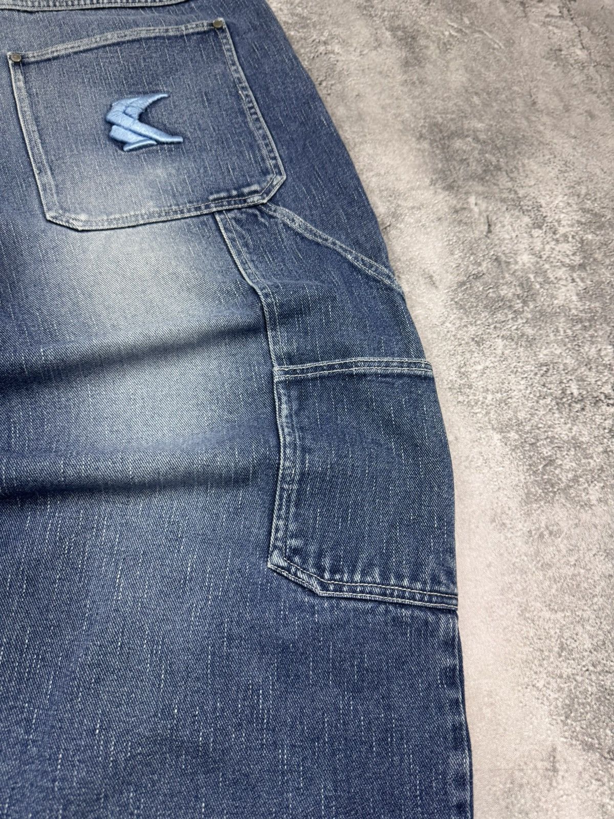 Karl Kani Karl Kani Texas Vintage Men’s Jeans Grey Cotton Size 36 Size US 36 / EU 52 - 2 Thumbnail