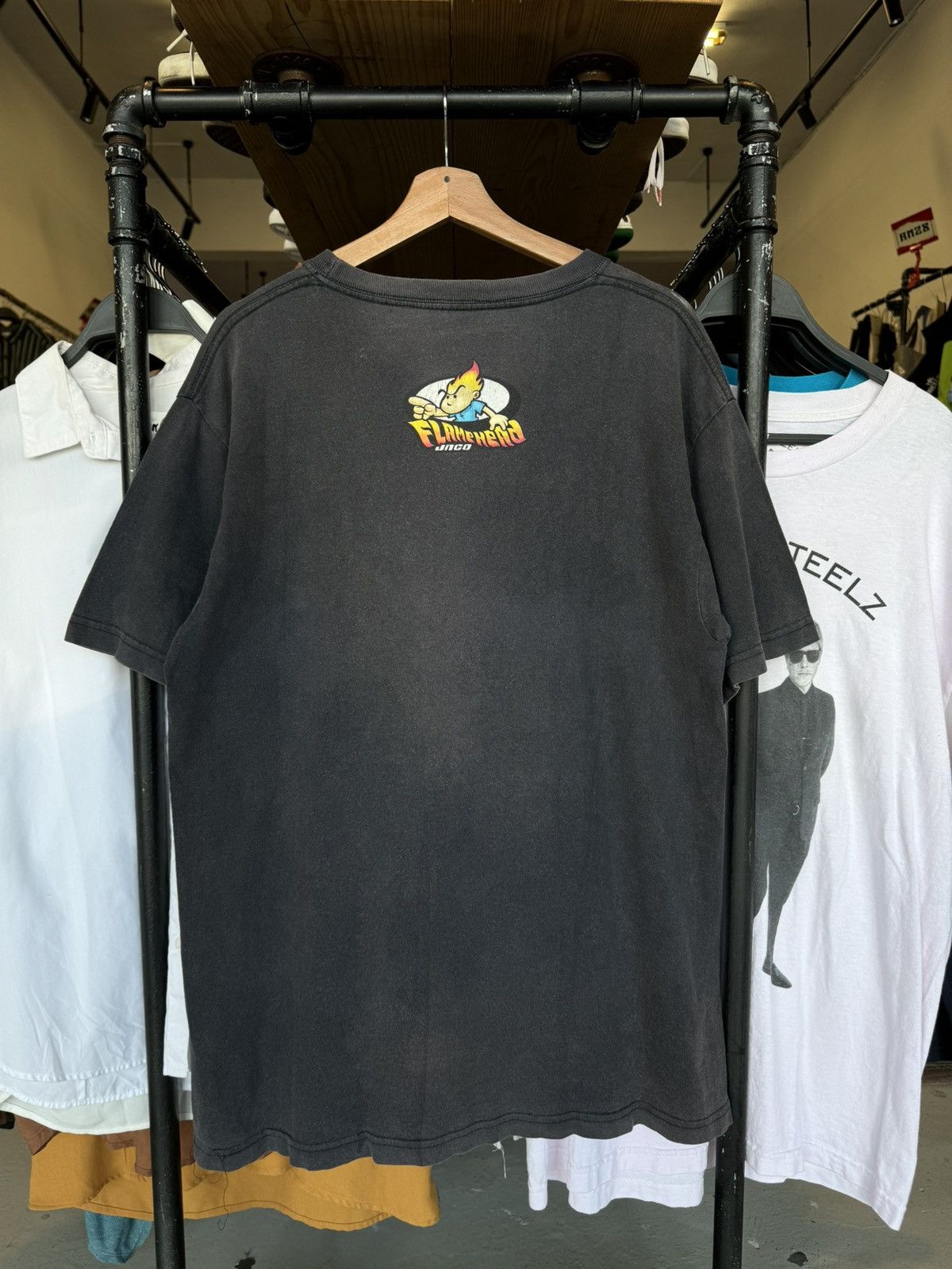 JNCO Vintage JNCO FlameHead Tees / Bjork Nirvana Aphex Twin Size US XL / EU 56 / 4 - 5 Thumbnail