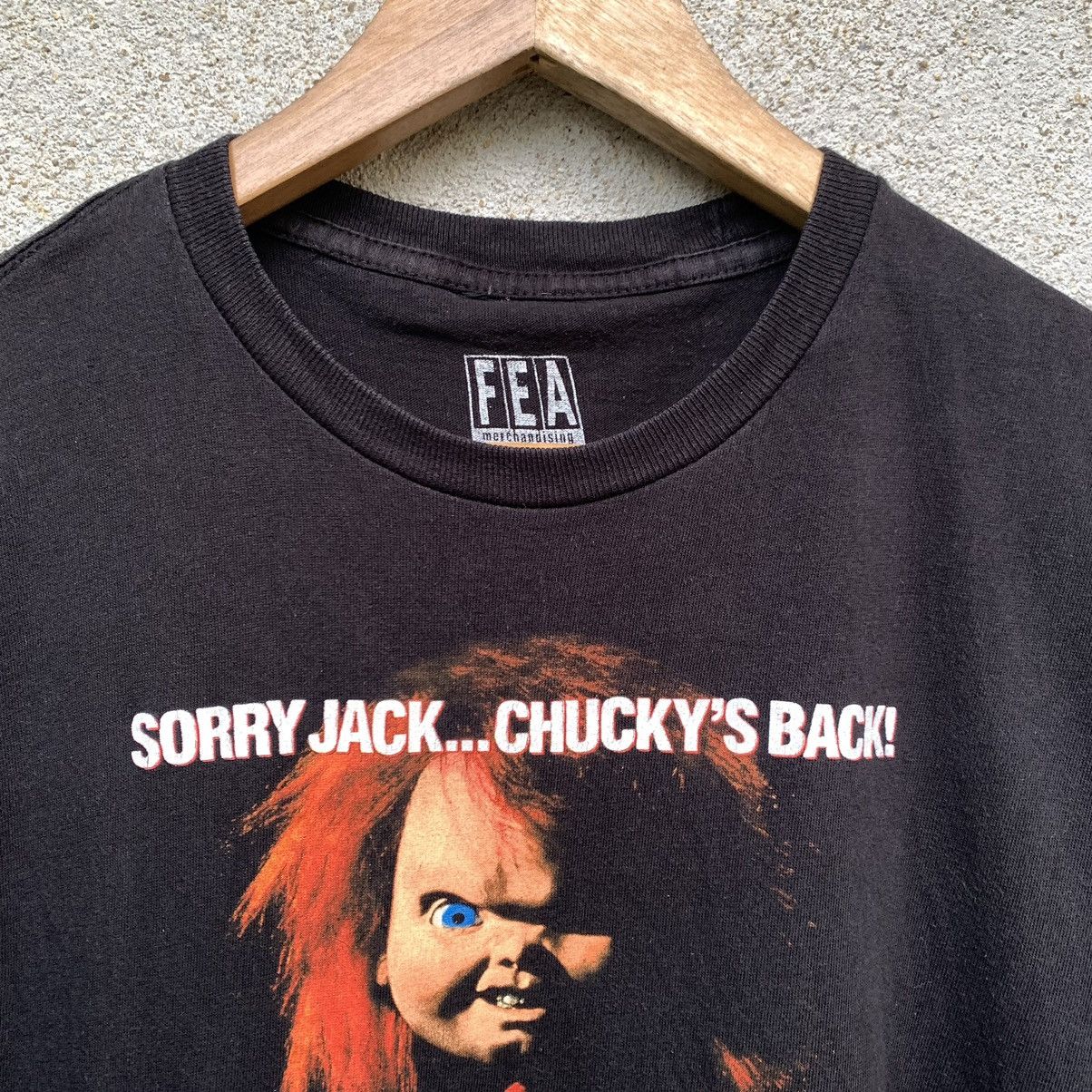 Other Thrashed faded chucky child’s play 2 horror movie tee Size US S / EU 44-46 / 1 - 4 Thumbnail