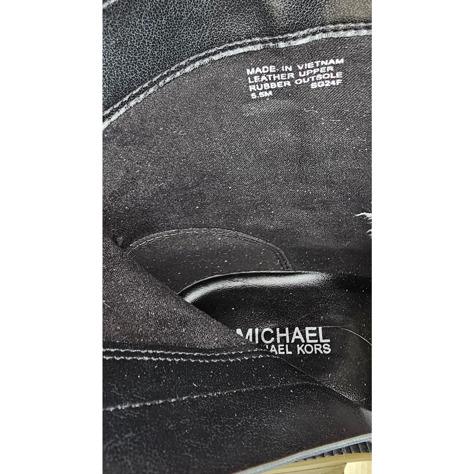 Michael Kors Michael Kors Carlisle Leather Boot Size US 5.5 / IT 35.5 - 8 Thumbnail