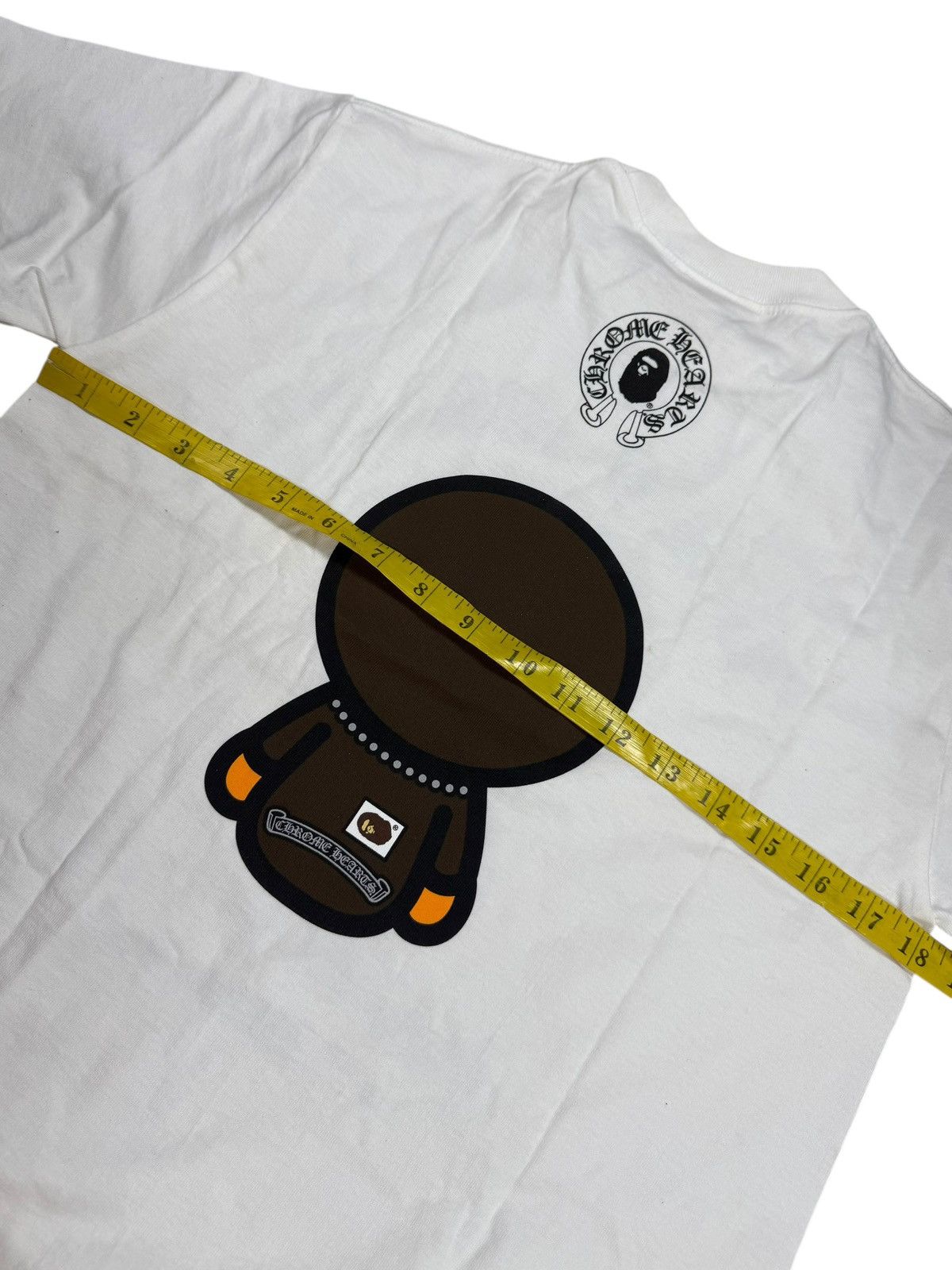 Bape × Chrome Hearts BAPE CHROME HEARTS Baby Milo T-shirts Tee White Size US S / EU 44-46 / 1 - 2 Thumbnail