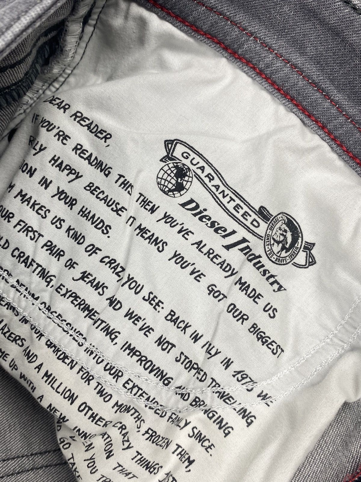 Diesel × Vintage Vintage Diesel Y2K Regular Slim Denim Jeans Size 31 x 30 Size US 31 - 15 Thumbnail