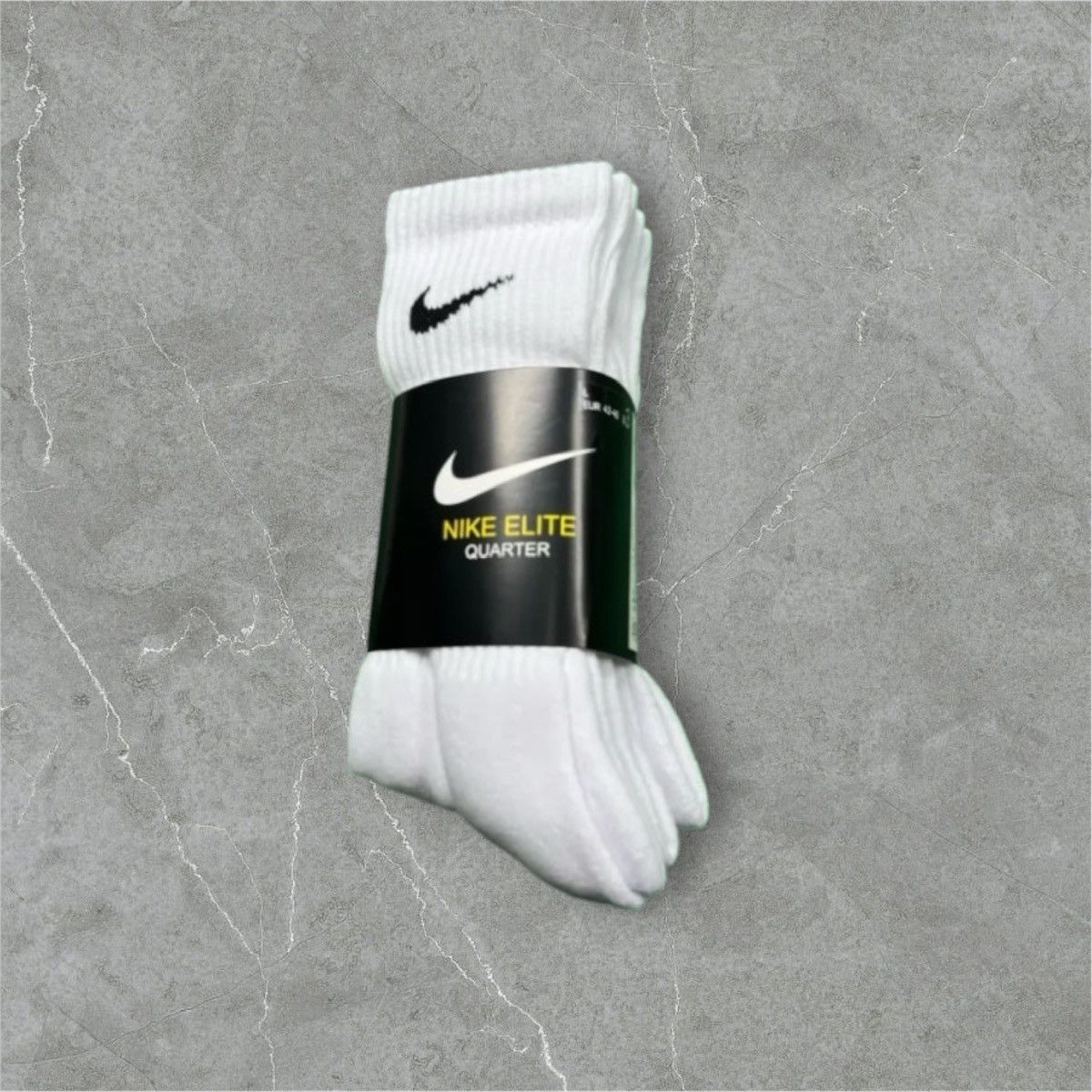 Nike 3 Pairs of White Nike Socks Size 44 - 2 Thumbnail