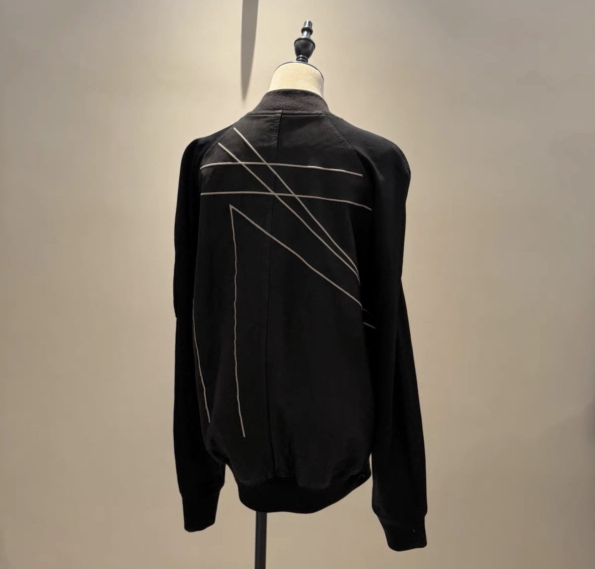 Rick Owens Rick Owens main line runway leather-paneled MA-1 Size US M / EU 48-50 / 2 - 4 Thumbnail