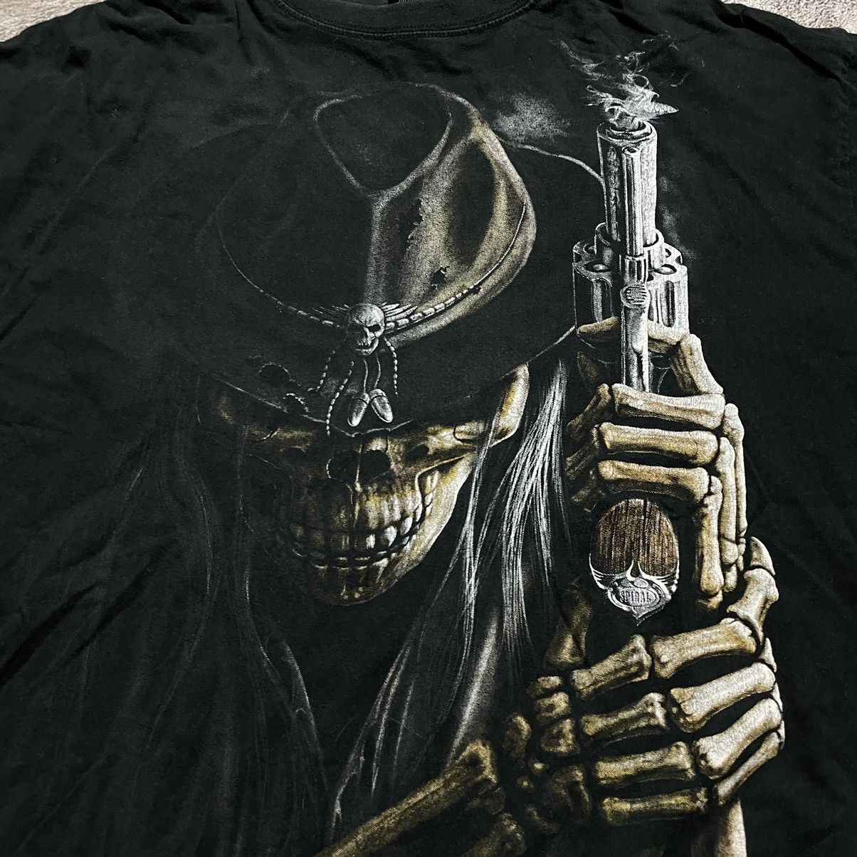 Vintage Vintage Y2K Skeleton Graphic Tee Grunge Horror Streetwear XL Size US XL / EU 56 / 4 - 5 Thumbnail