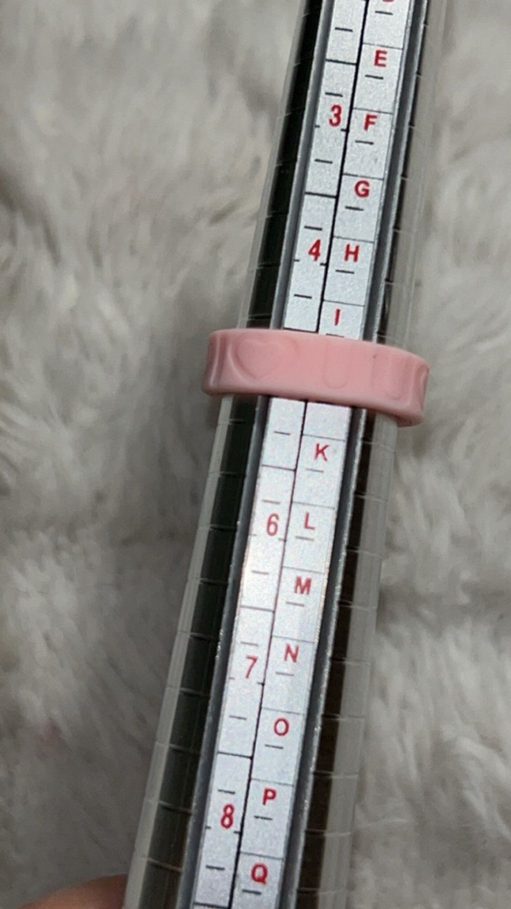 The Unbranded Brand Women's Unbranded Pink Silicone Ring One Size Size ONE SIZE - 2 Thumbnail