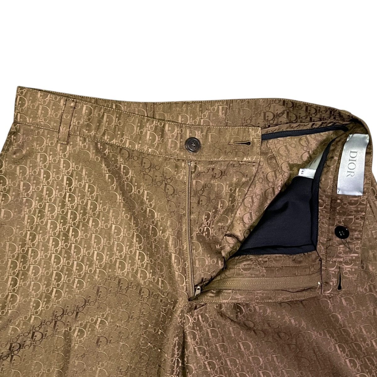 Dior DIOR MEN 2020SS by Kim Jones Oblique Bermuda Shorts Size US 44 / EU 60 - 3 Thumbnail