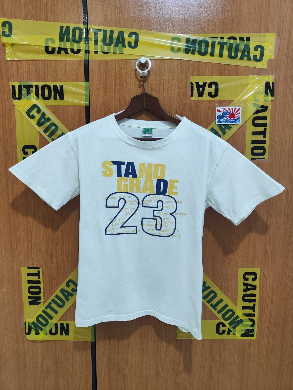 Japanese Brand vintage breakers stand grade 23 rap tee Size US M / EU 48-50 / 2 - 1 Thumbnail
