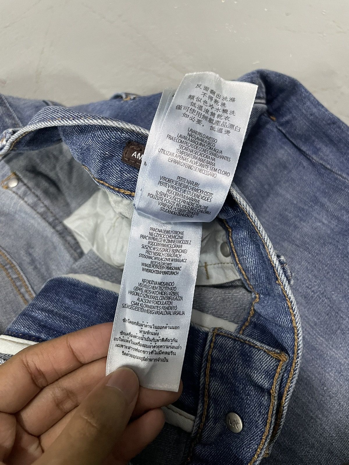 Michael Kors Michael Kors Blue Denim Jeans – Classic Straight Fit Size US 36 / EU 52 - 10 Thumbnail