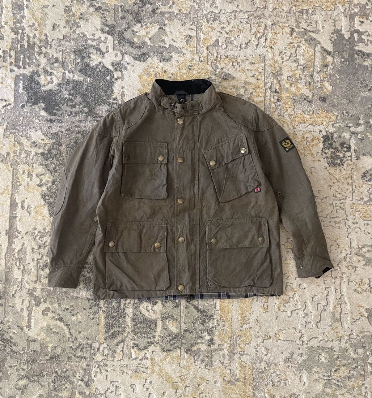 Belstaff BELSTAFF BIKER WAX JACKET Size US XXS / EU 40 - 1 Thumbnail