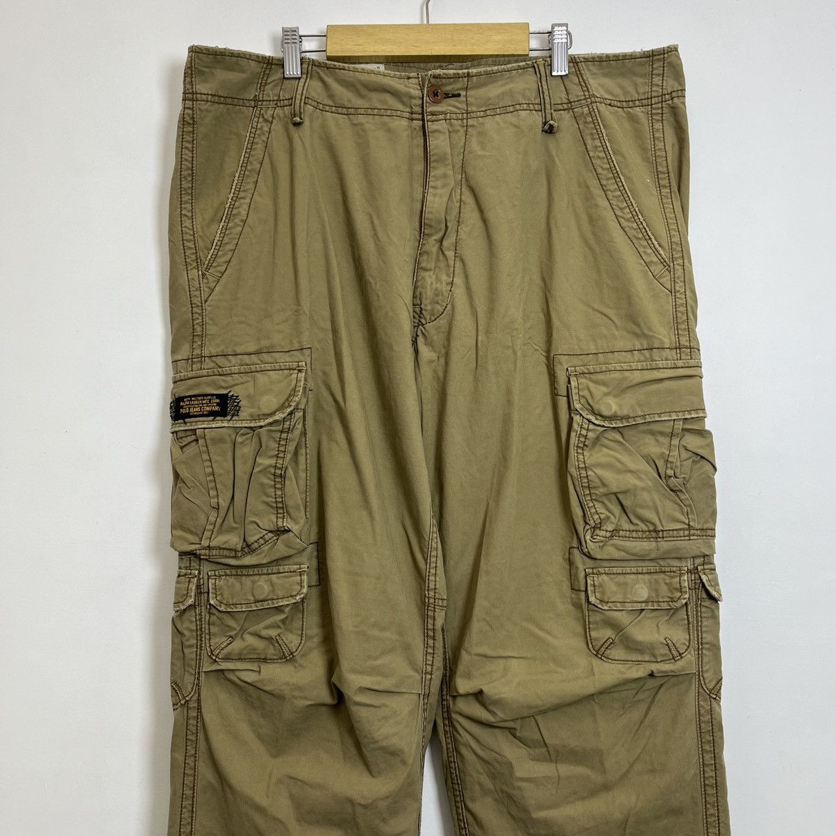 Polo Ralph Lauren Vintage Military Polo Ralph Lauren Cargo Pants Size US 35 - 2 Thumbnail