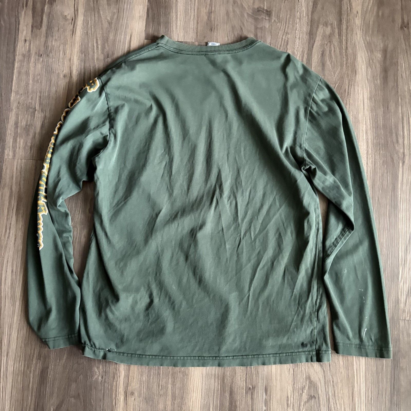 Old Navy × Vintage Vintage Old Navy T-Shirt Men's Size L Green Long Sleeve Size US L / EU 52-54 / 3 - 8 Thumbnail