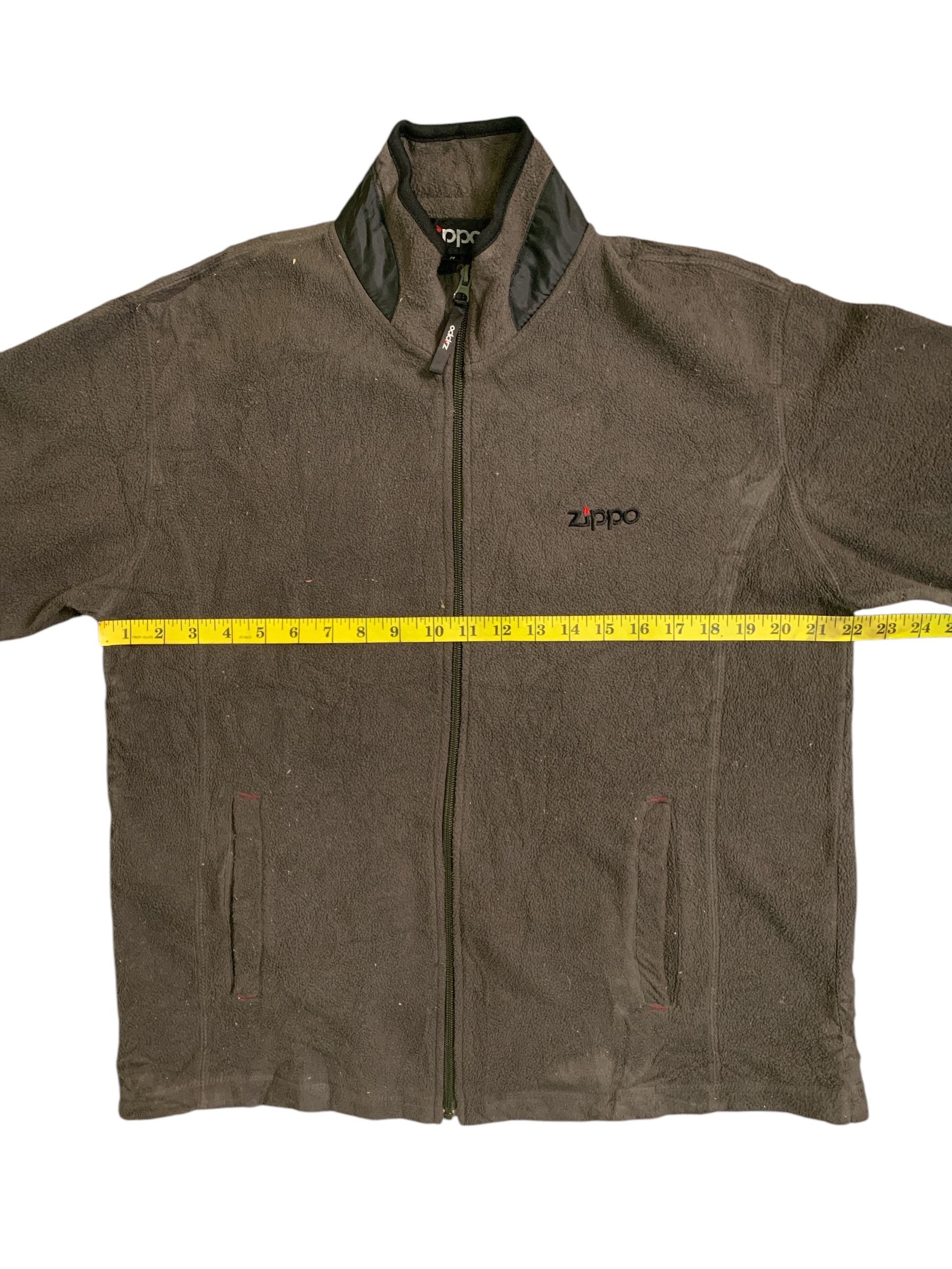 Vintage × Zippo Rare Design Vintage Zippo Fleece Zipper Sweater Size US M / EU 48-50 / 2 - 9 Thumbnail